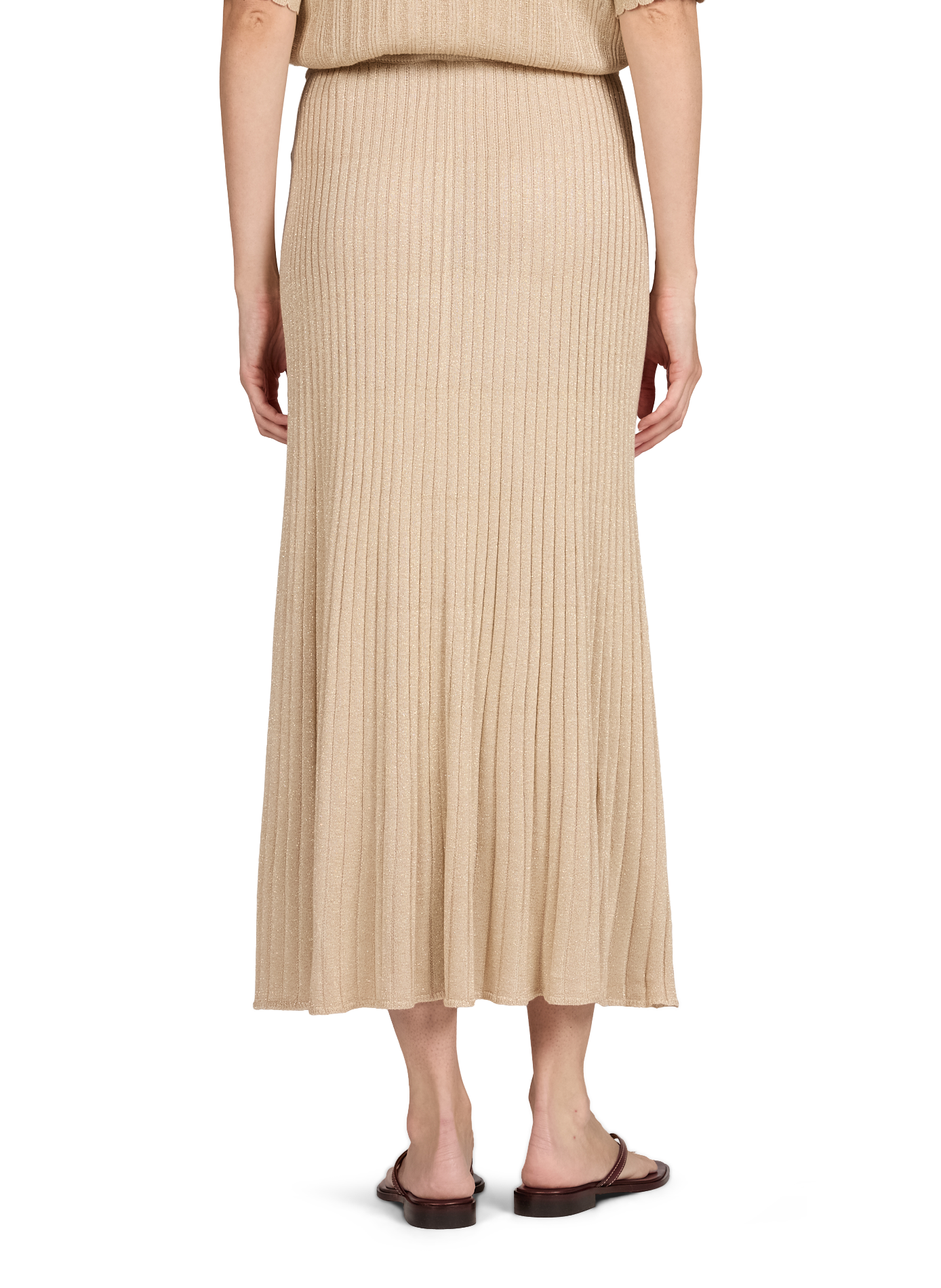Jupe midi  VILA Rouge