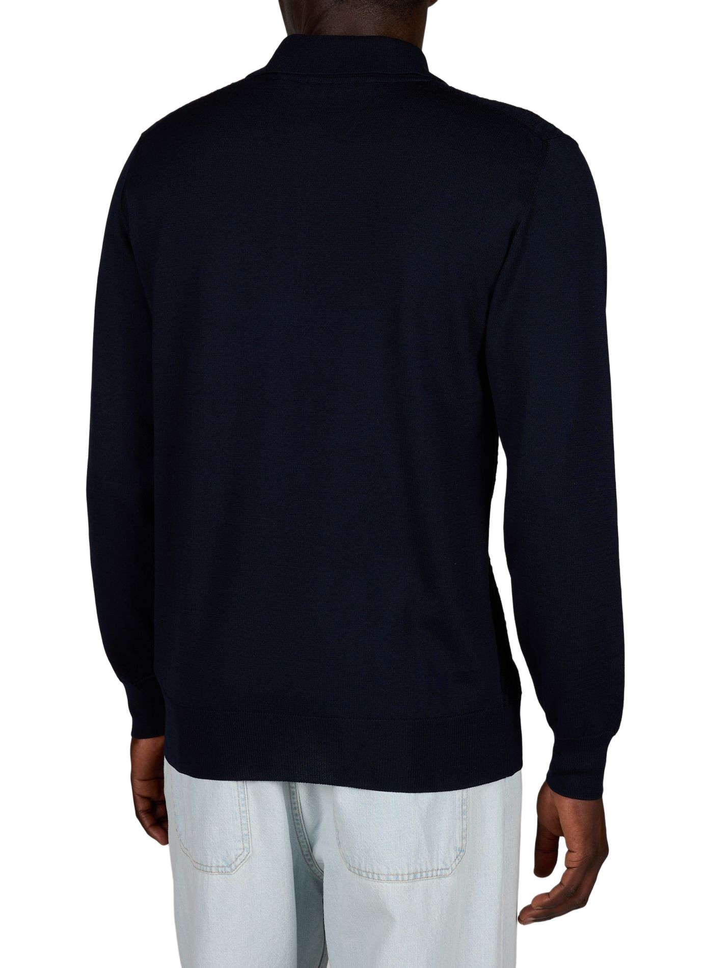 Polo-Strickpullover ETON Blau