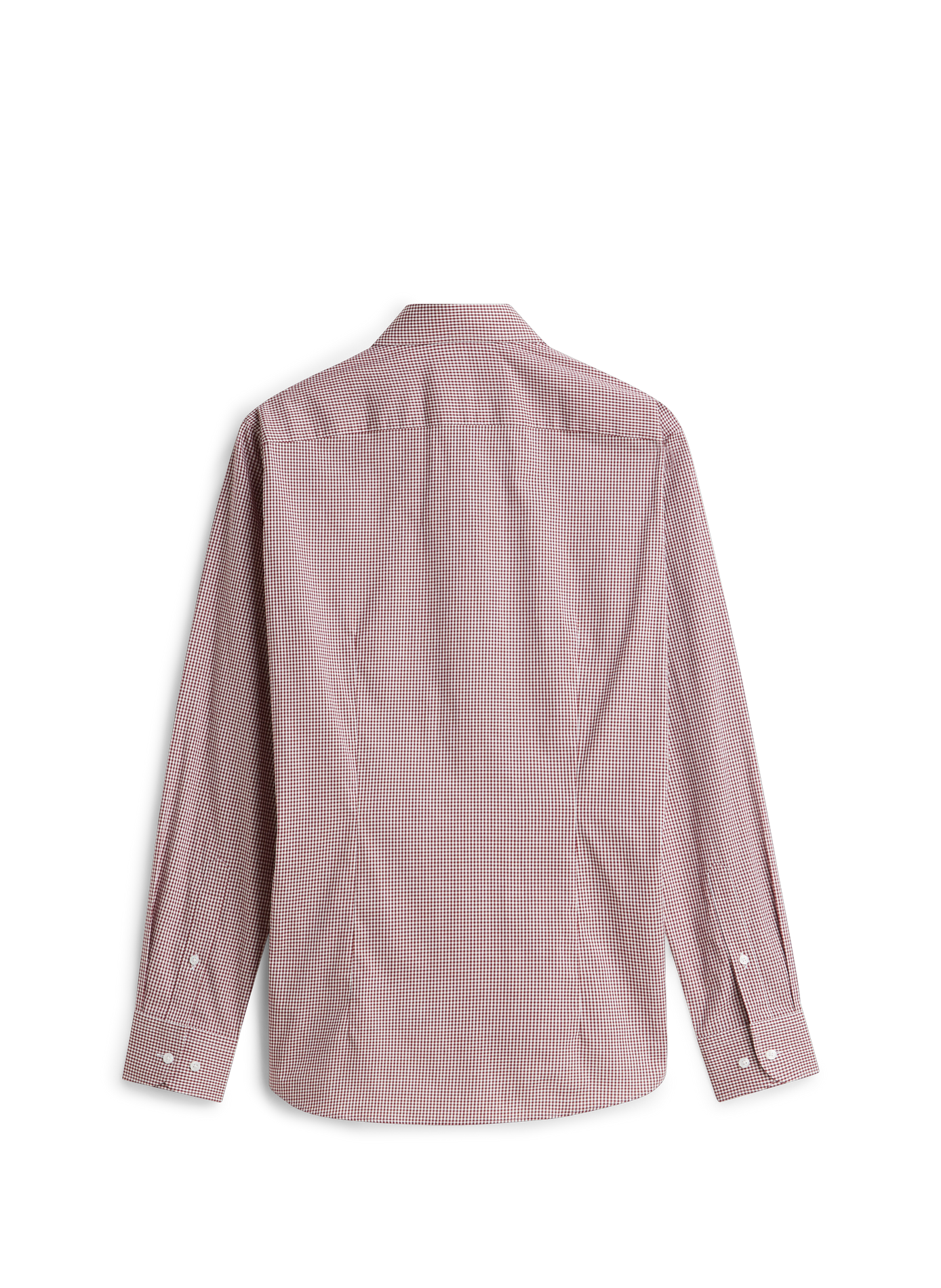 Straight shirt in blended organic cotton TOMMY HILFIGER Red