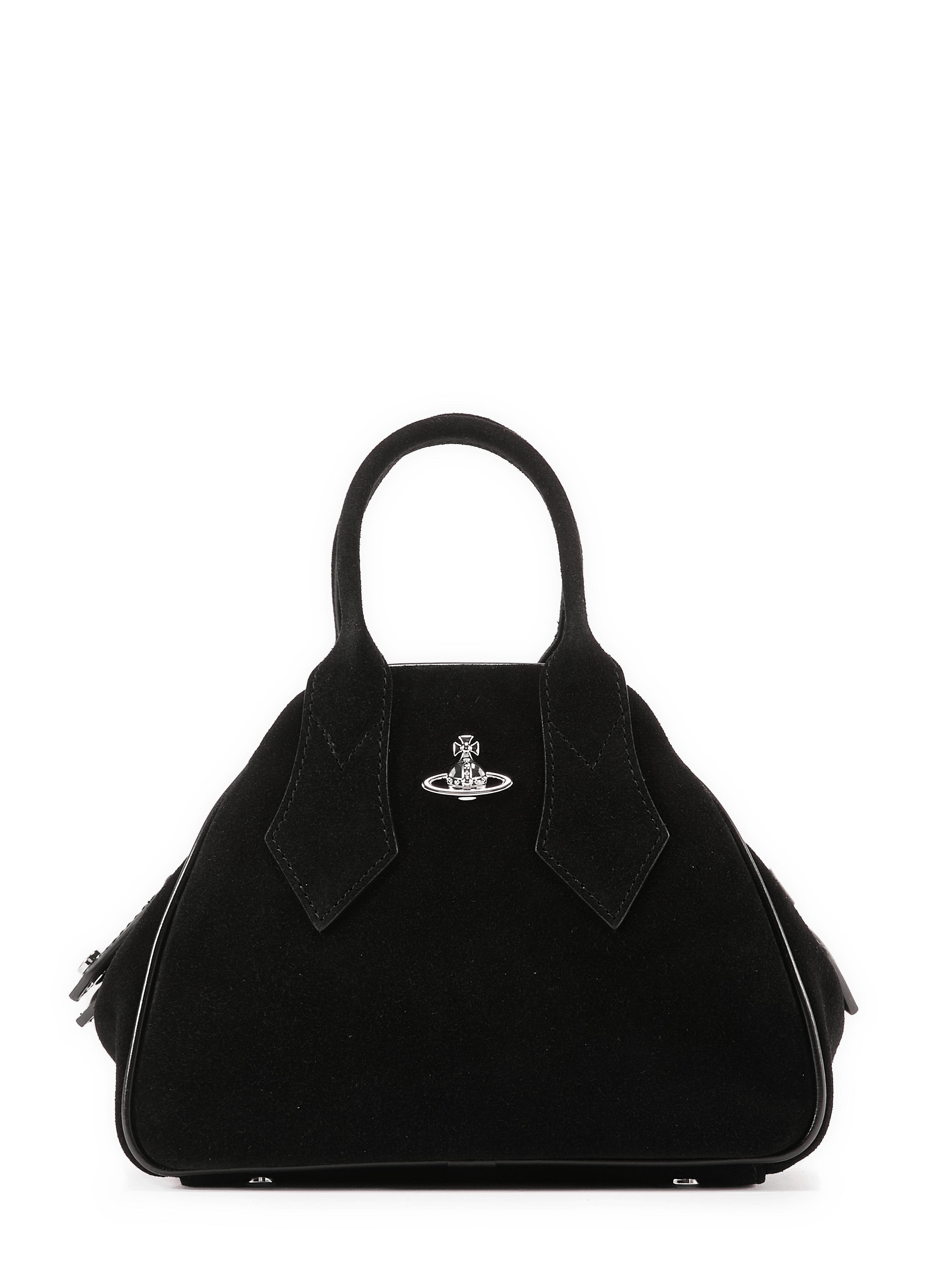 Wildleder-Ledertasche VIVIENNE WESTWOOD Schwarz