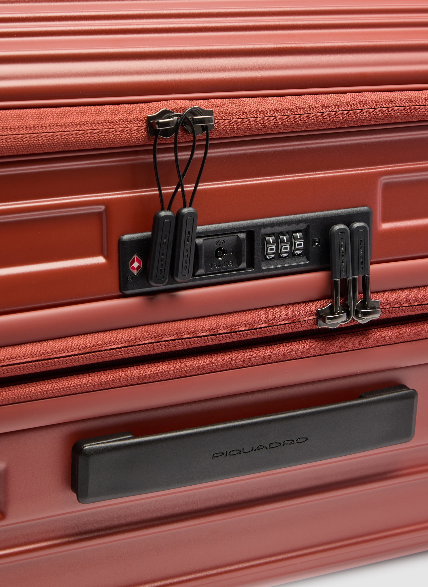 Grande valise à 4 roues extensible PIQUADRO Marron