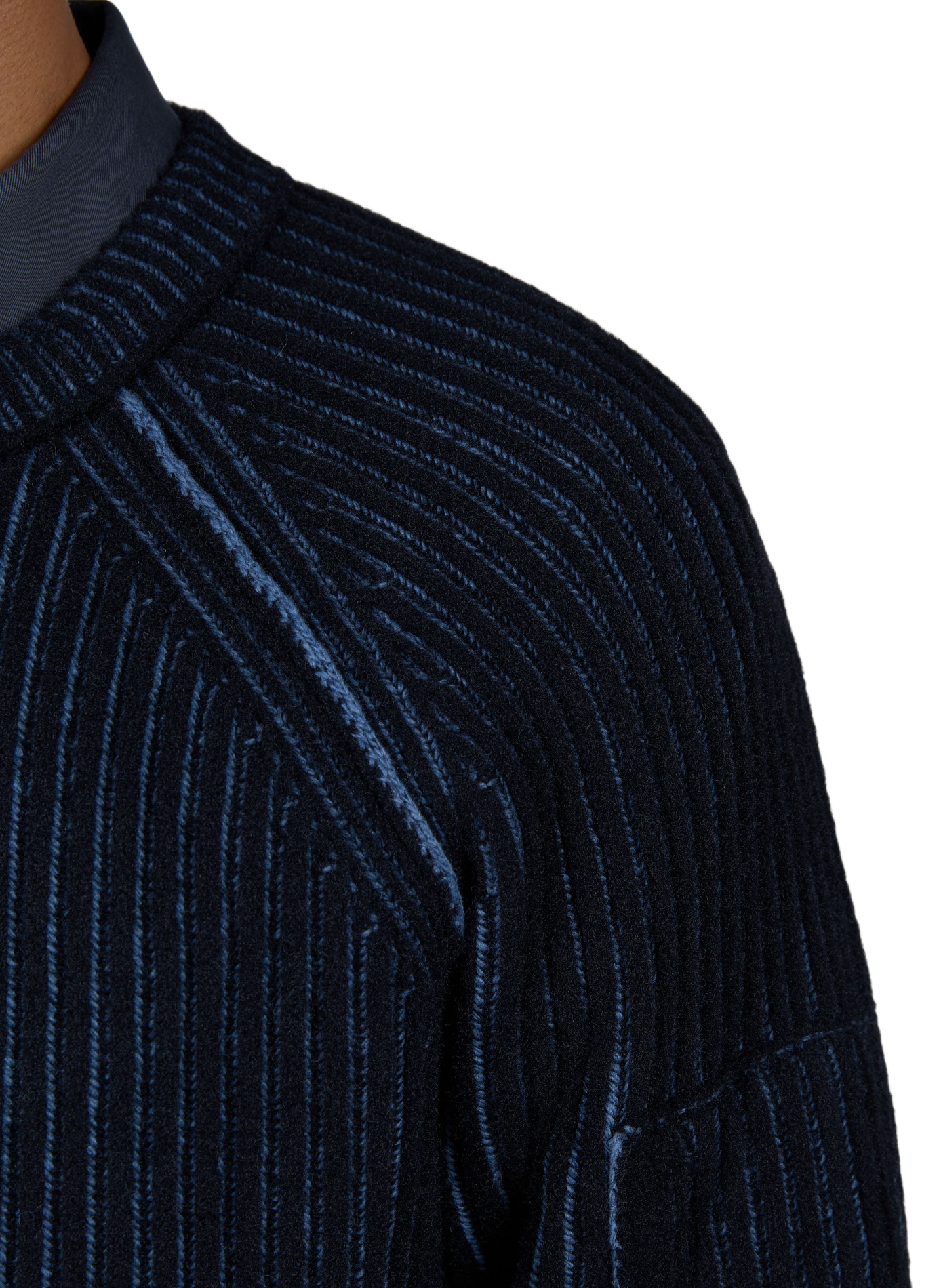 Gerader Rundhalspullover CP COMPANY Blau
