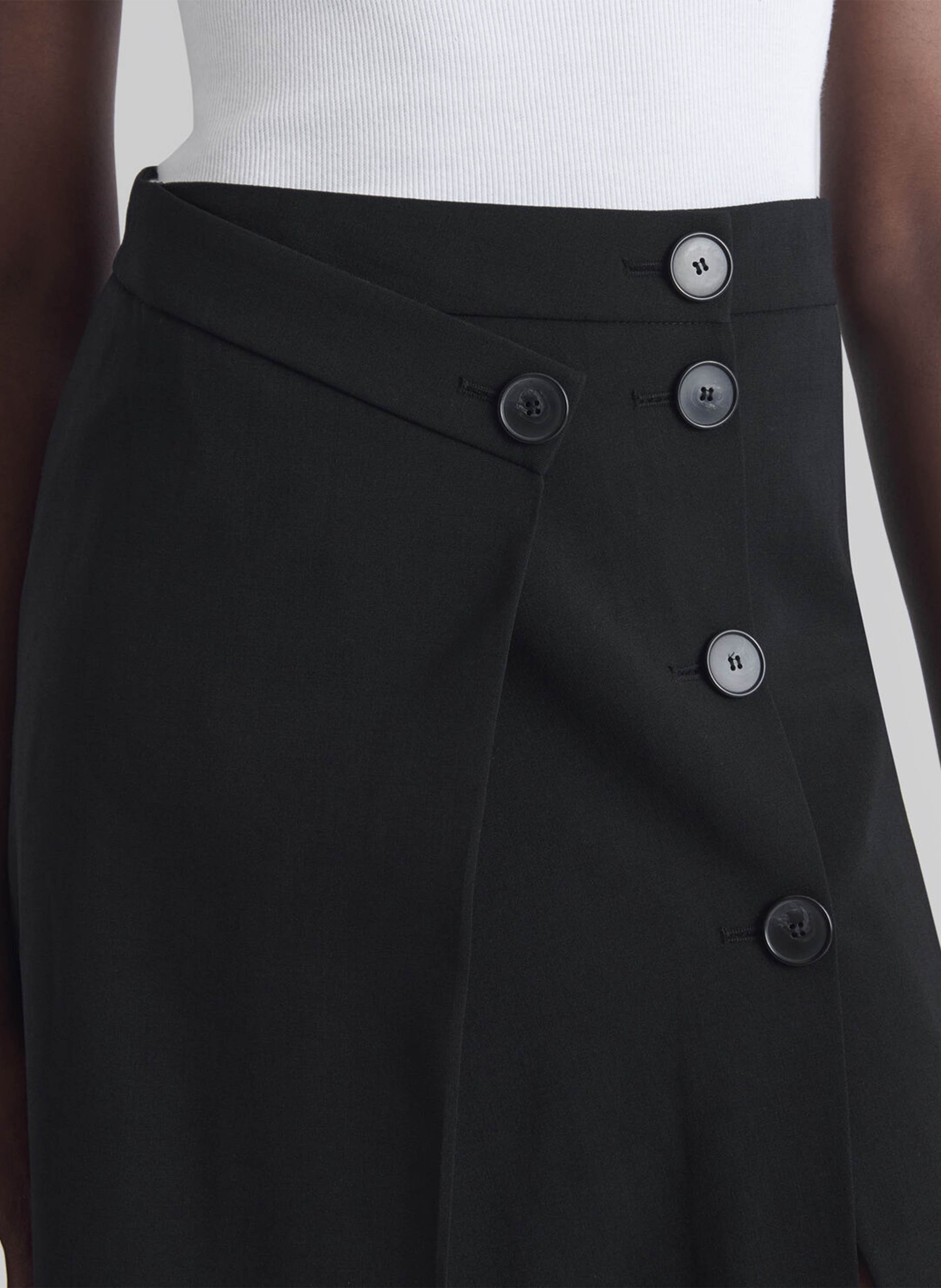 Jupe midi évasée balance IRO Noir
