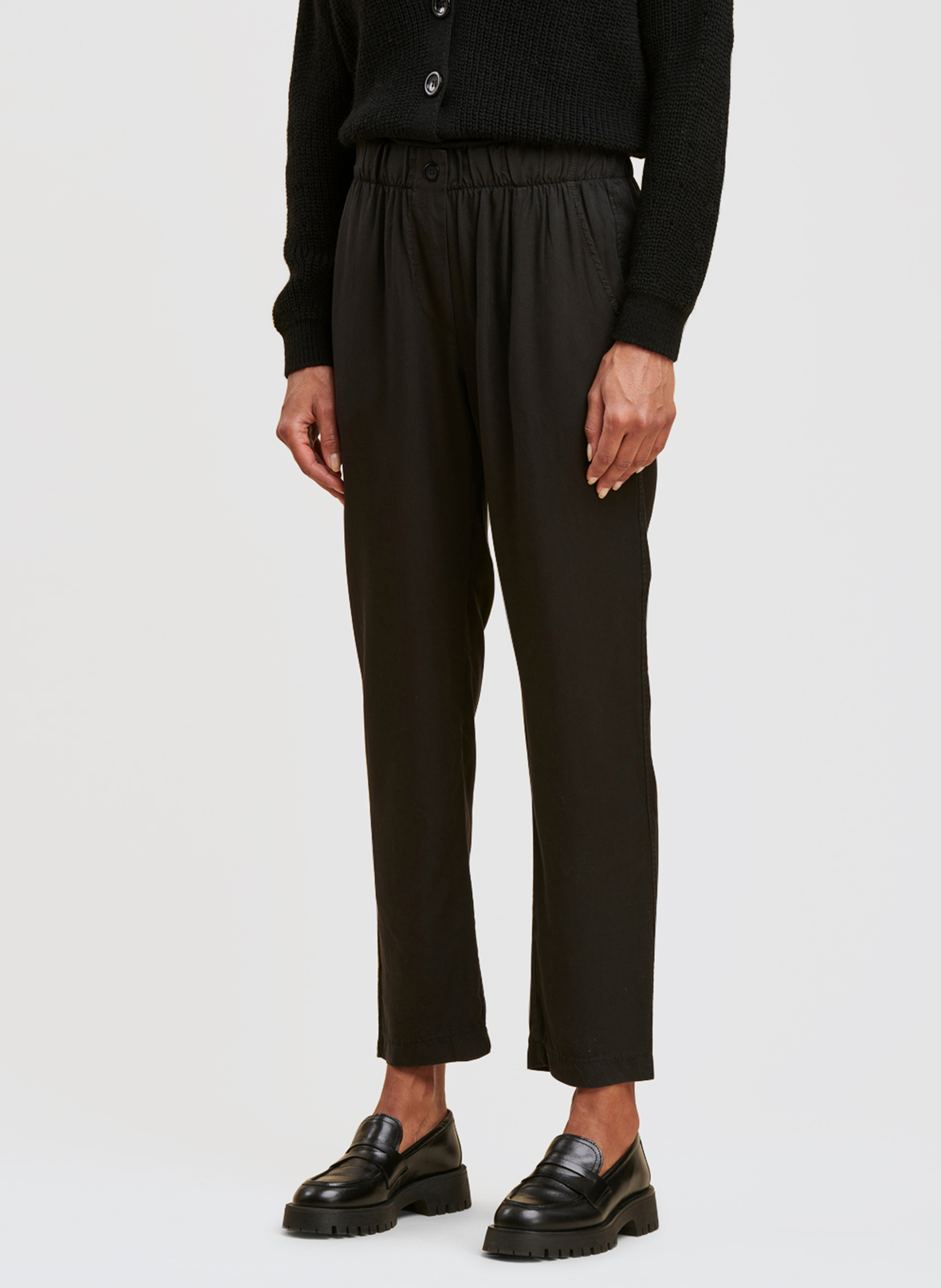 Rechte 7/8-broek LA FEE MARABOUTEE Zwart