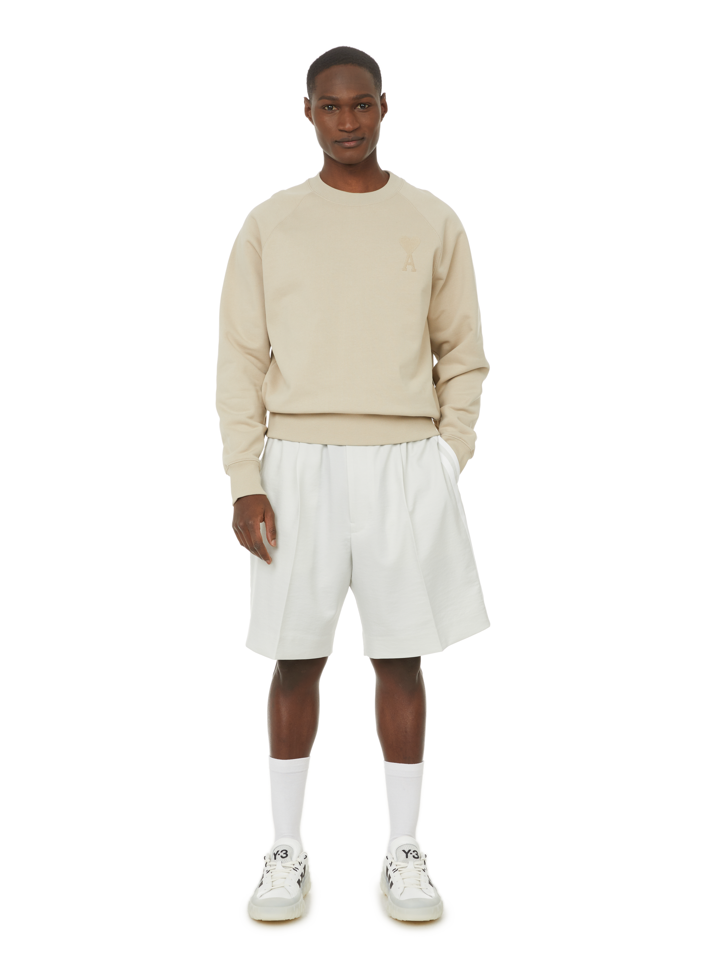 hoodie and shorts outfit mens