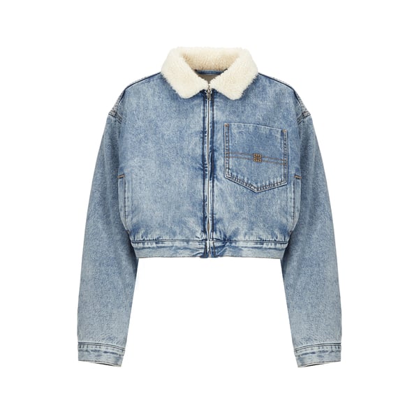 Veste jean en coton
