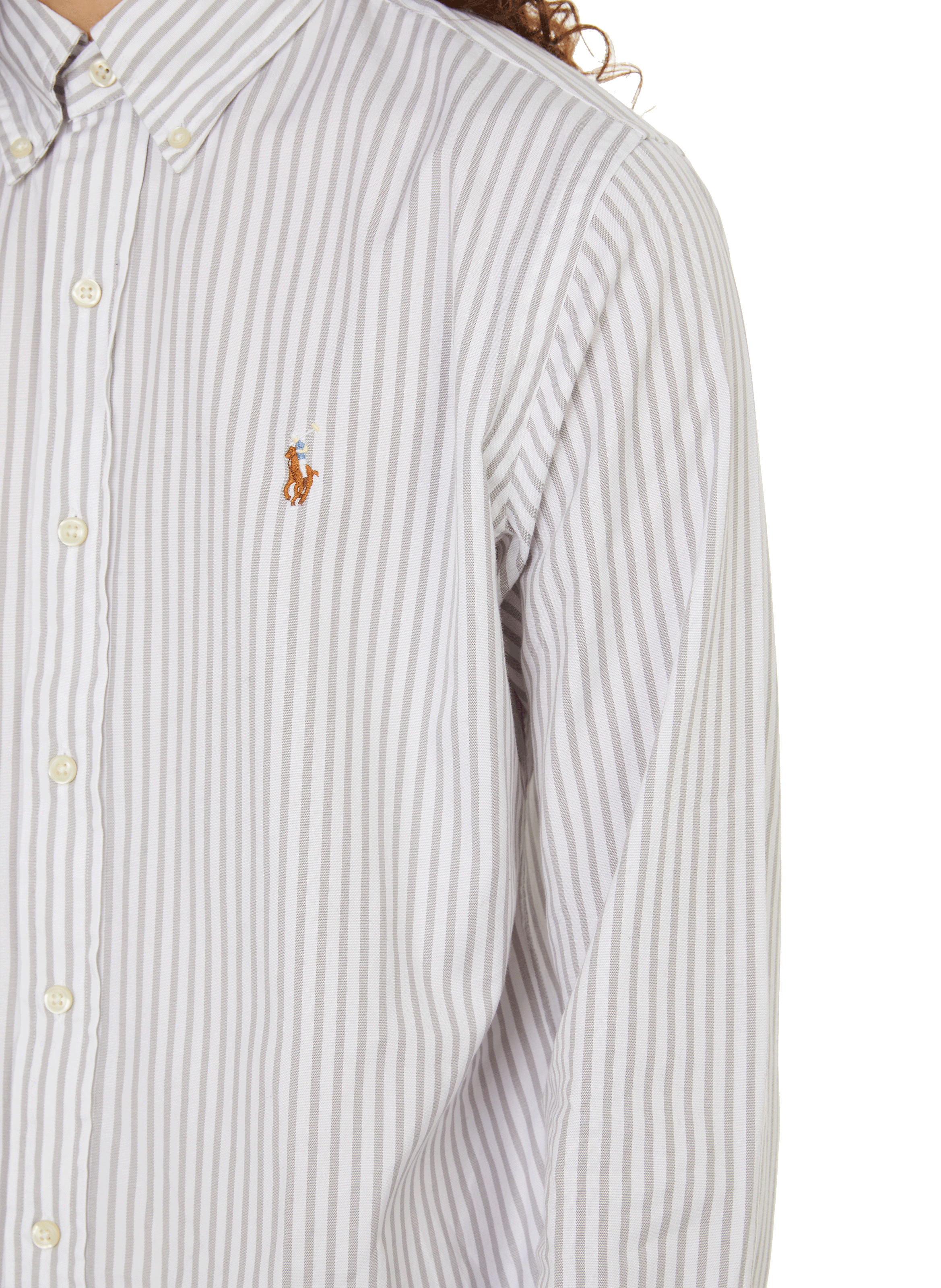 Chemise custom fit POLO RALPH LAUREN Gris