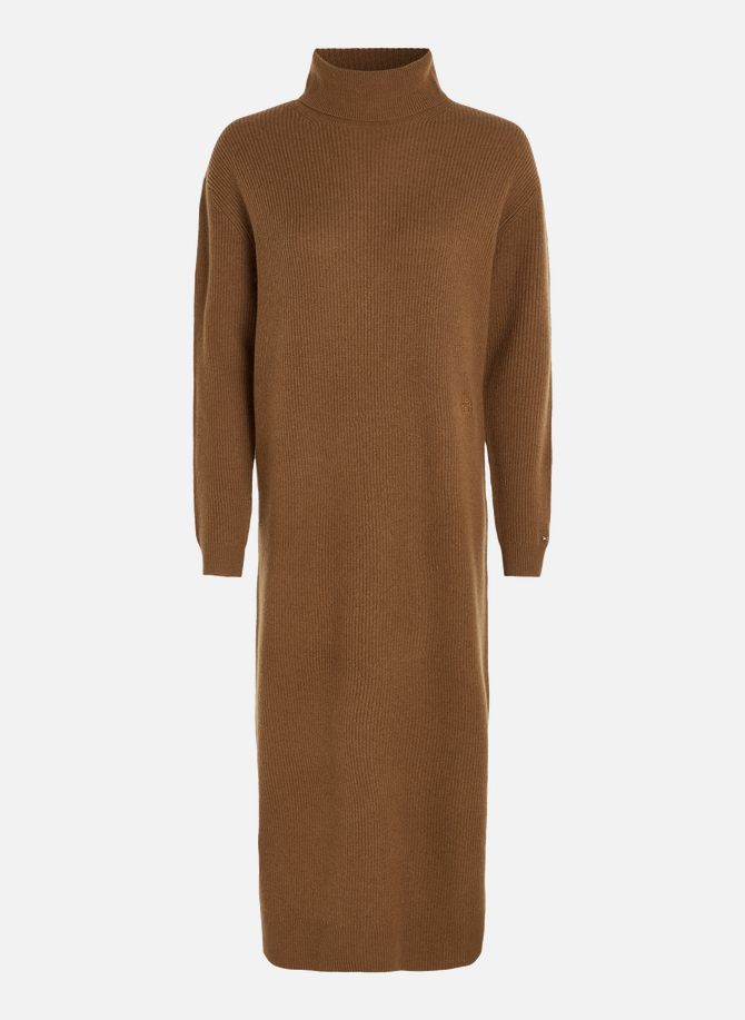 Wool and cashmere maxi dress TOMMY HILFIGER