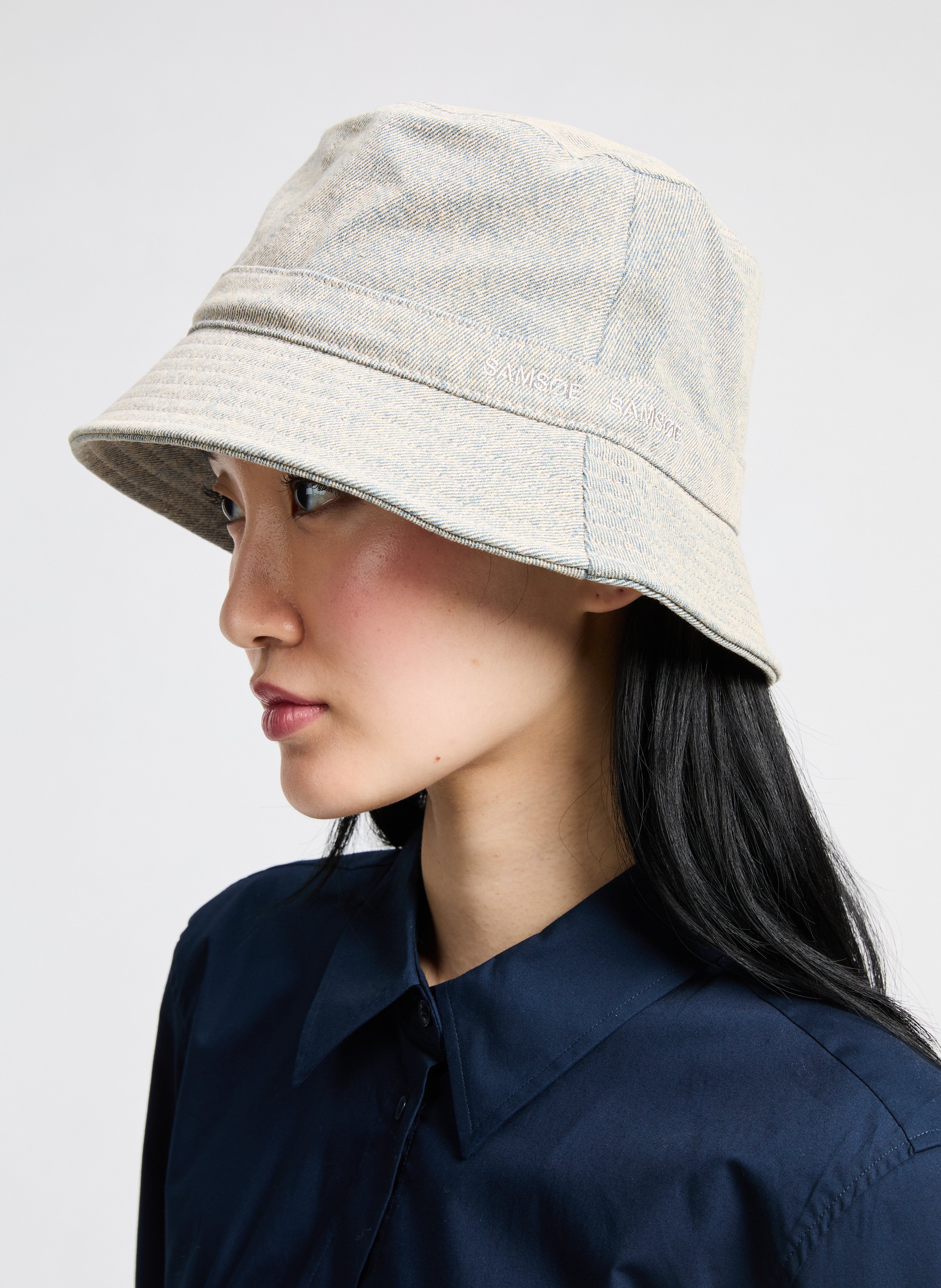 Bob en jean SAMSOE SAMSOE Marron