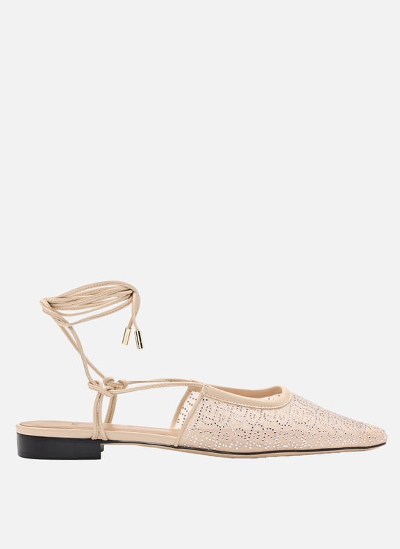 Mules à strass Rose by BOSS BOSS Mules à strass Rose