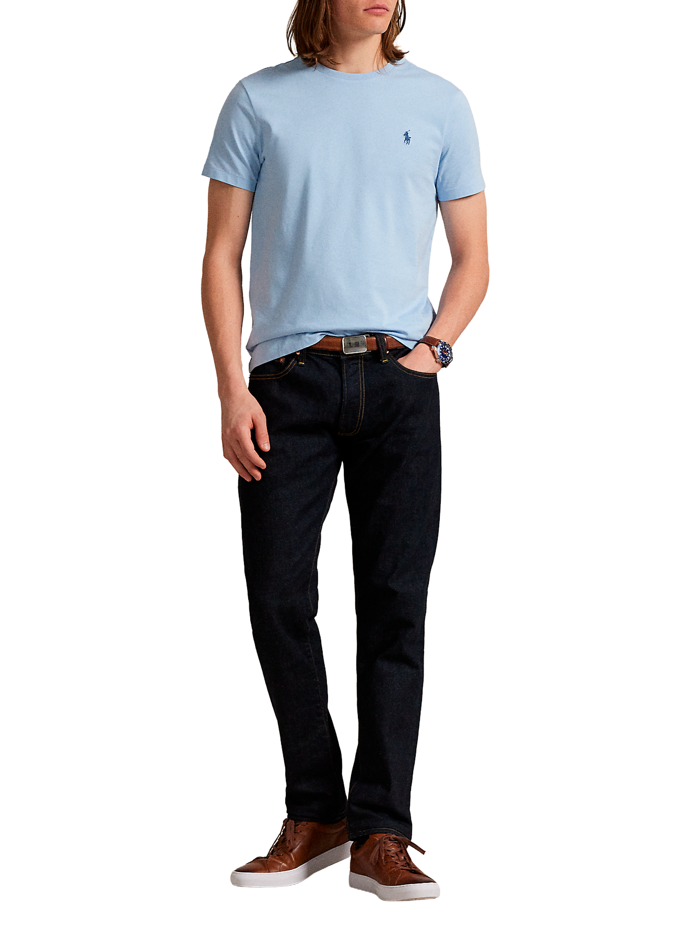 T-shirt en coton POLO RALPH LAUREN Bleu