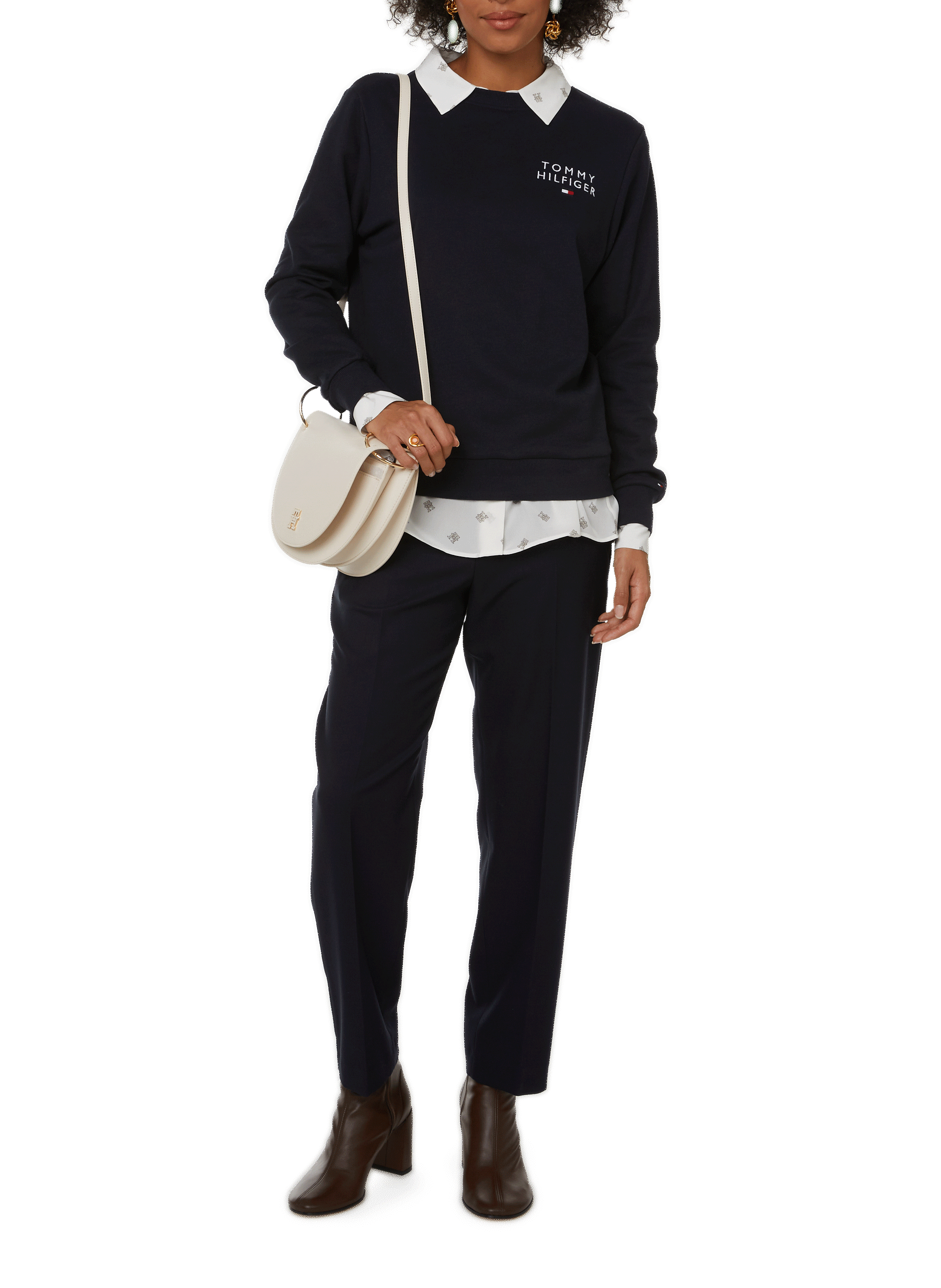 Cotton sweatshirt TOMMY HILFIGER Blue