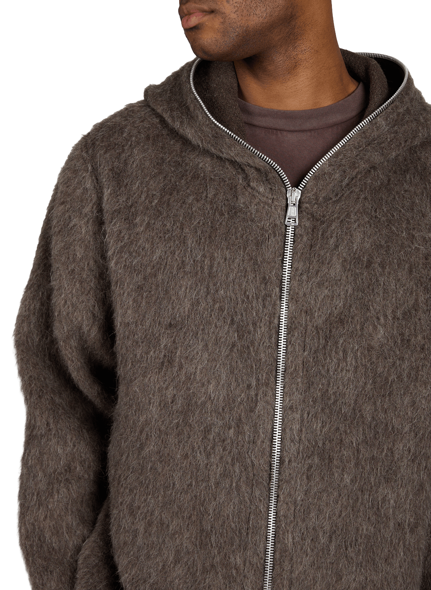 Zip-up hoodie sweatshirt OUR LEGACY Grey