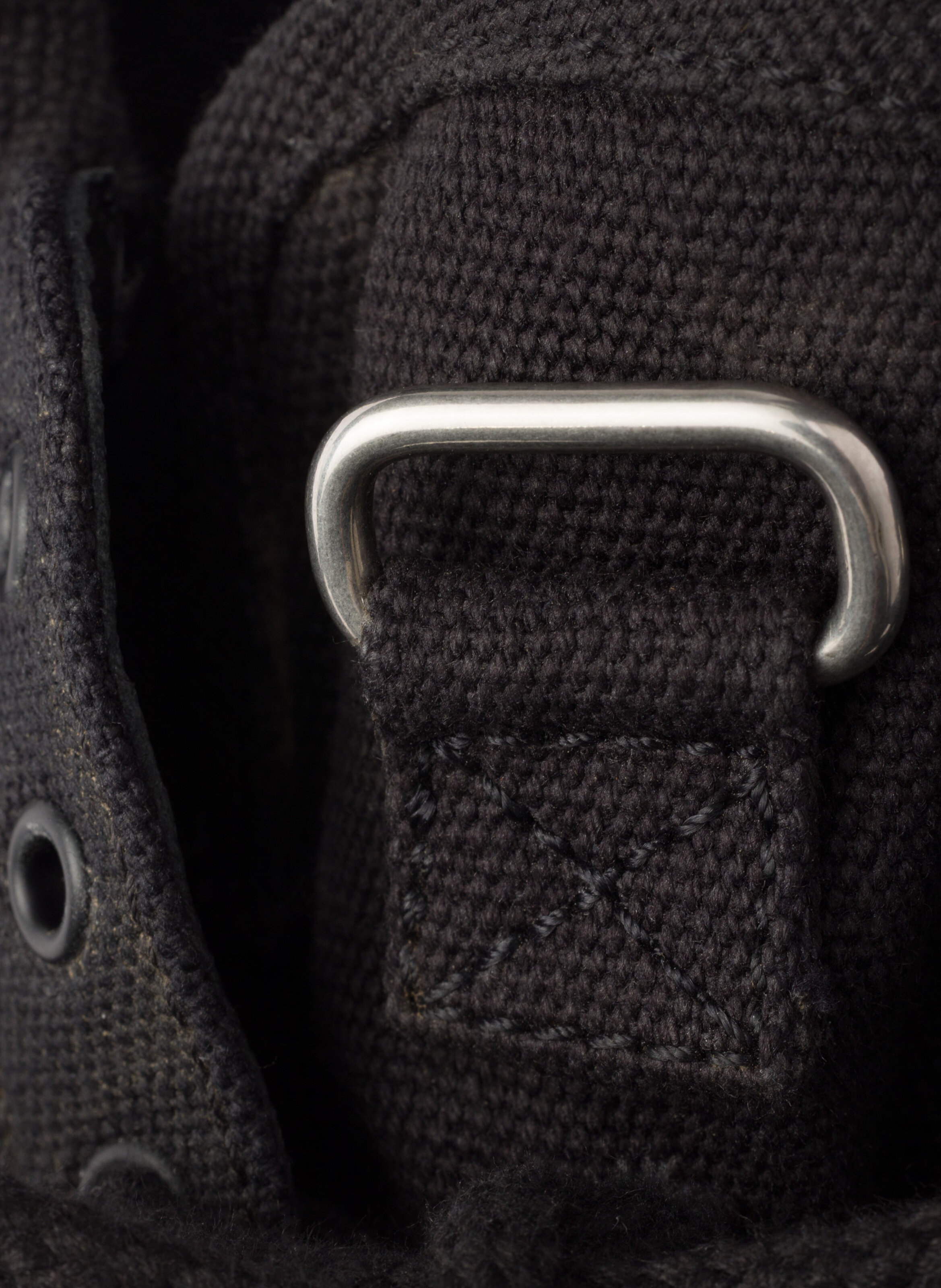 Baskets en toile collapse PRADA Noir