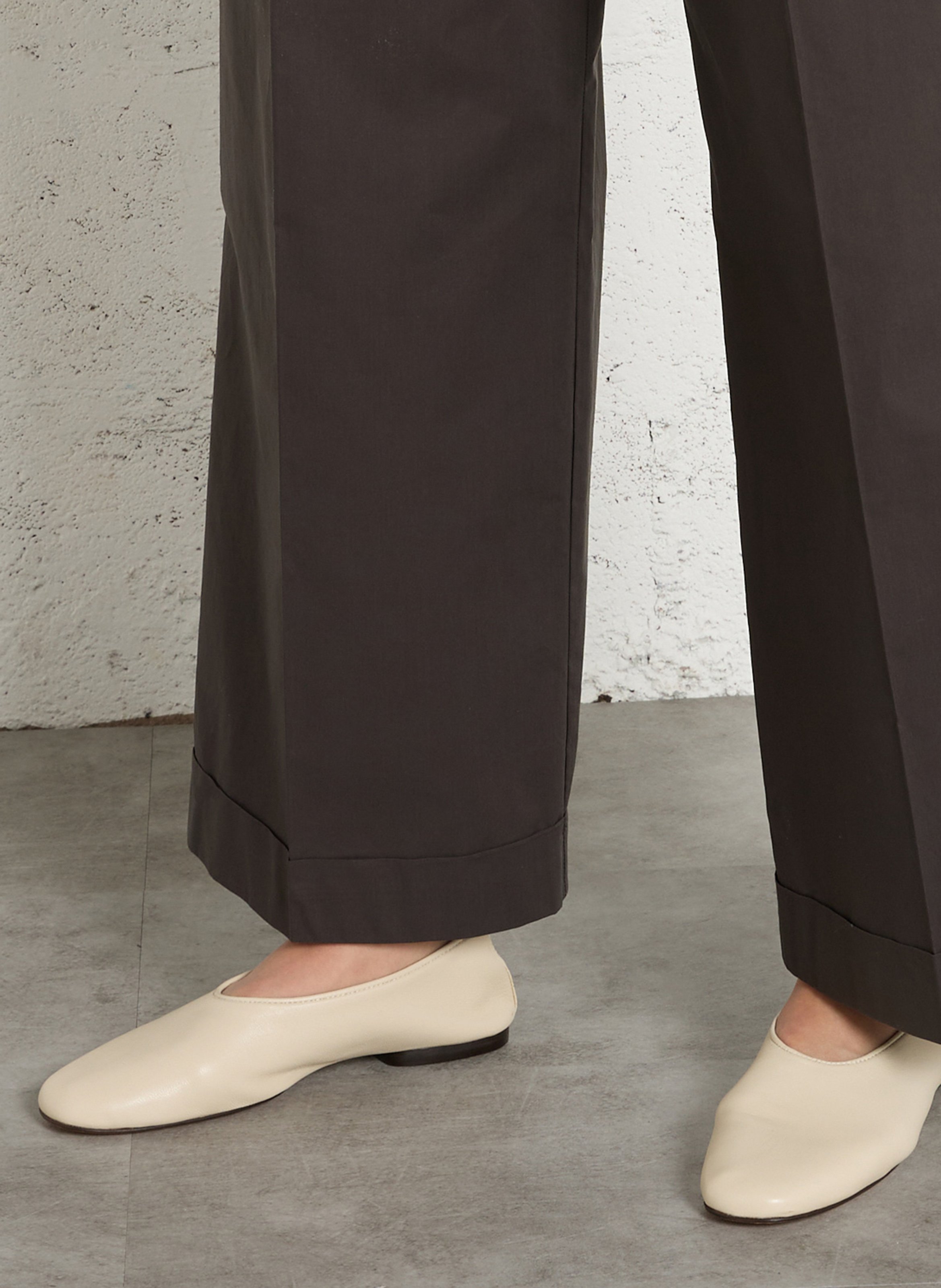 Ballerines en cuir Bala SOEUR Beige