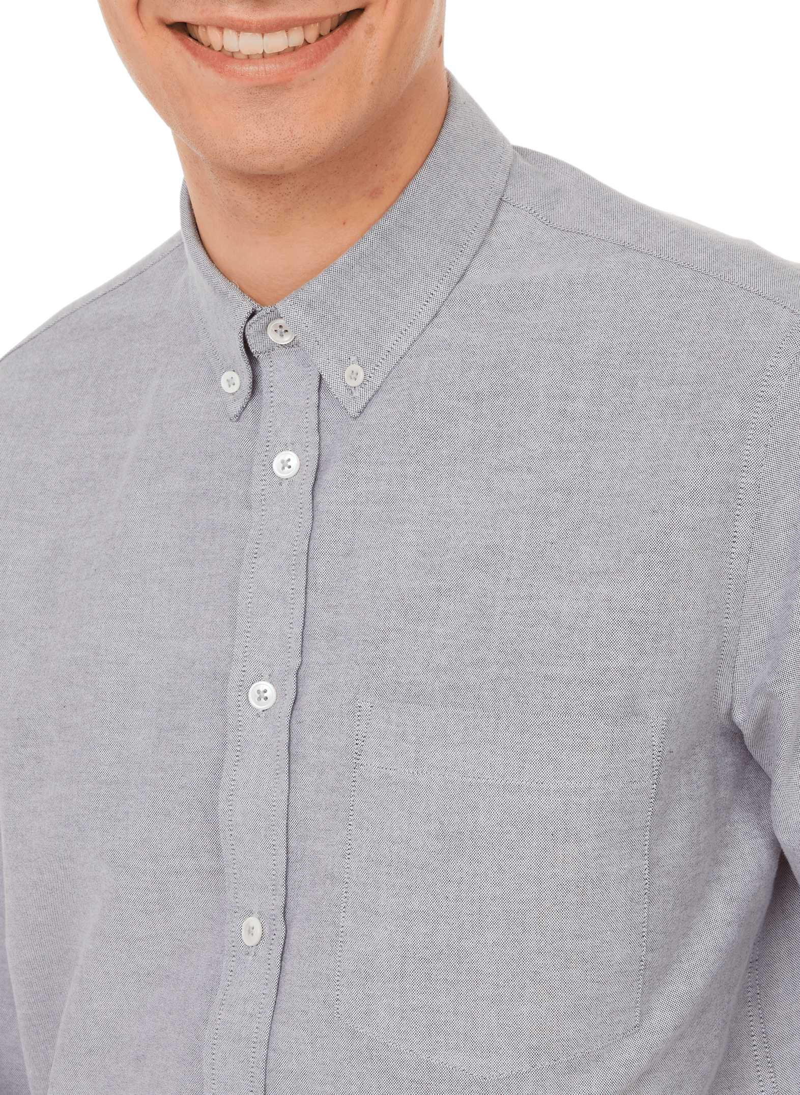 Cotton marl shirt EDITIONS 102 Green