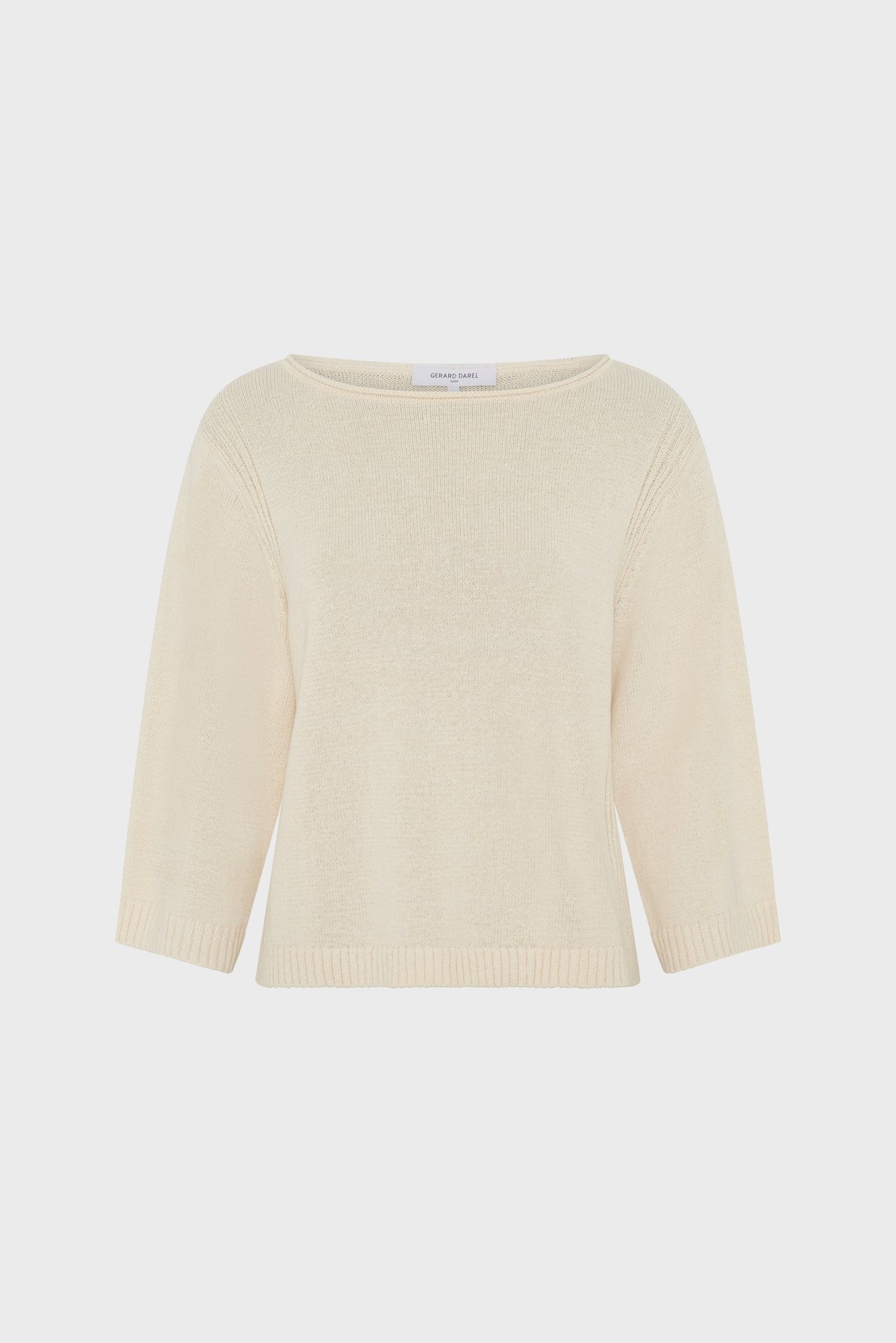 Pull en coton et lin mélangés - liona GERARD DAREL Beige