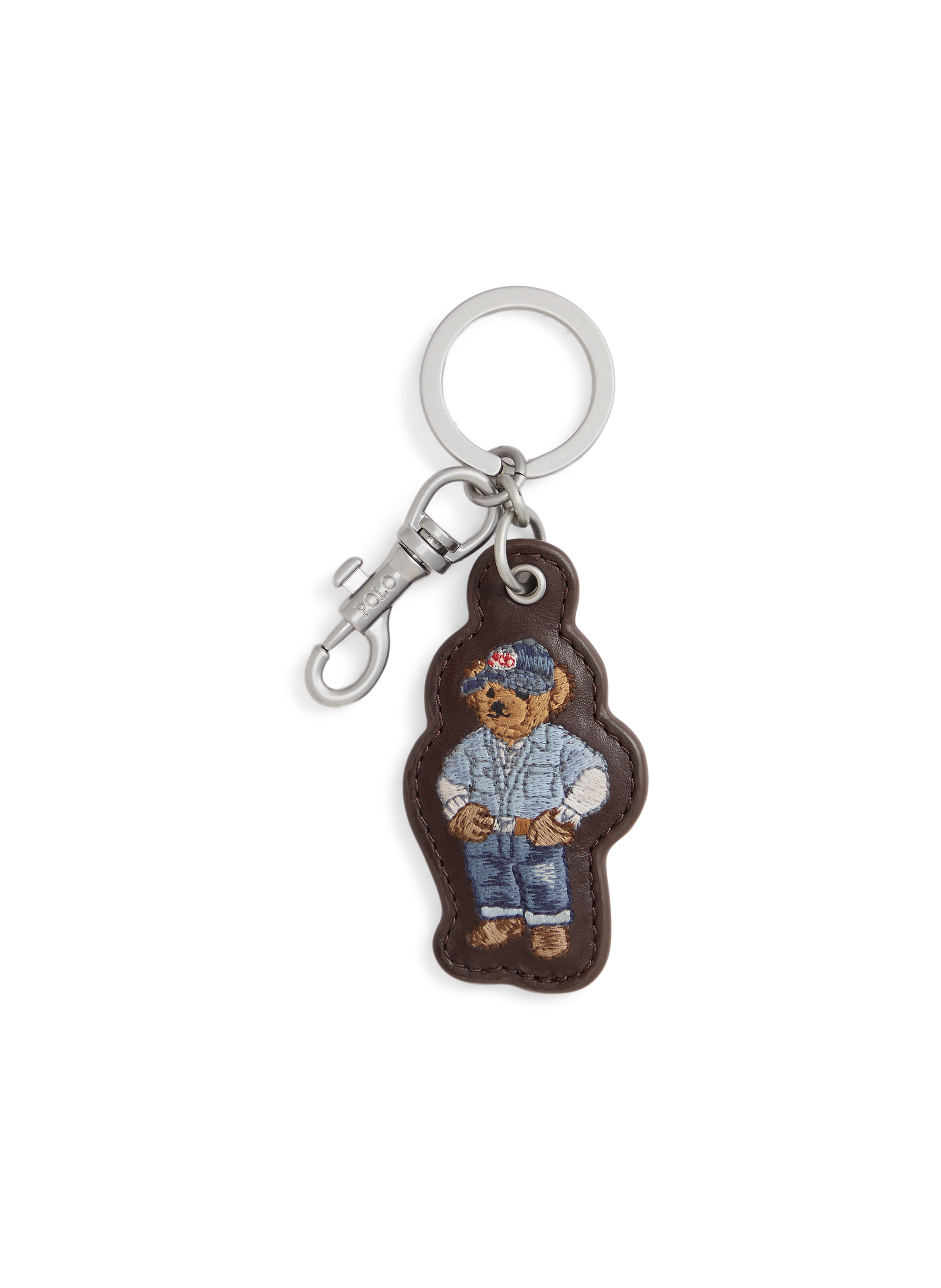 Keychain with logo POLO RALPH LAUREN Beige