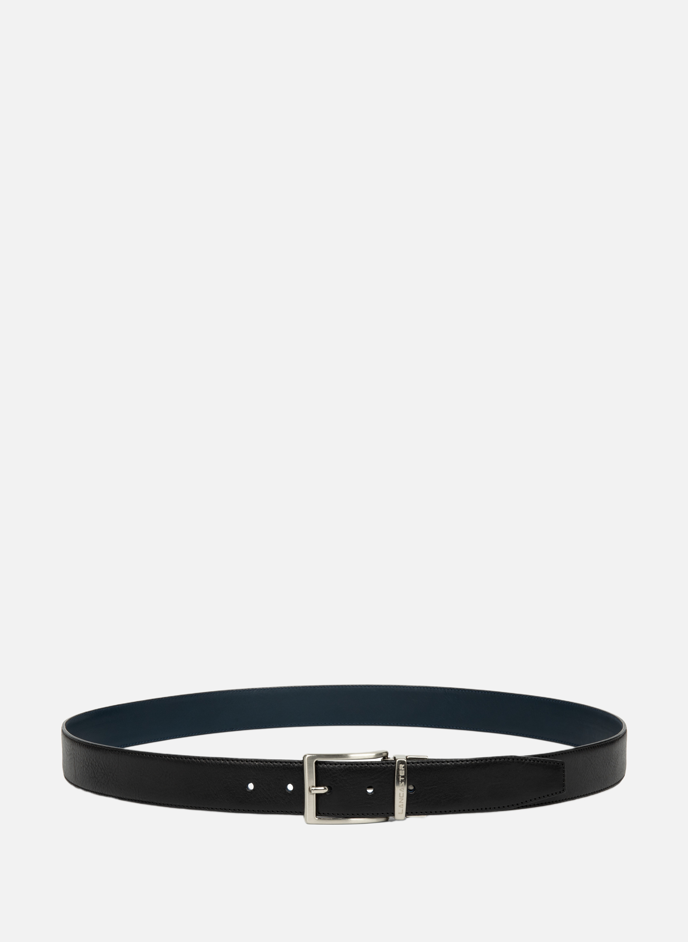 Ceinture - ceinture cuir lisse LANCASTER Noir