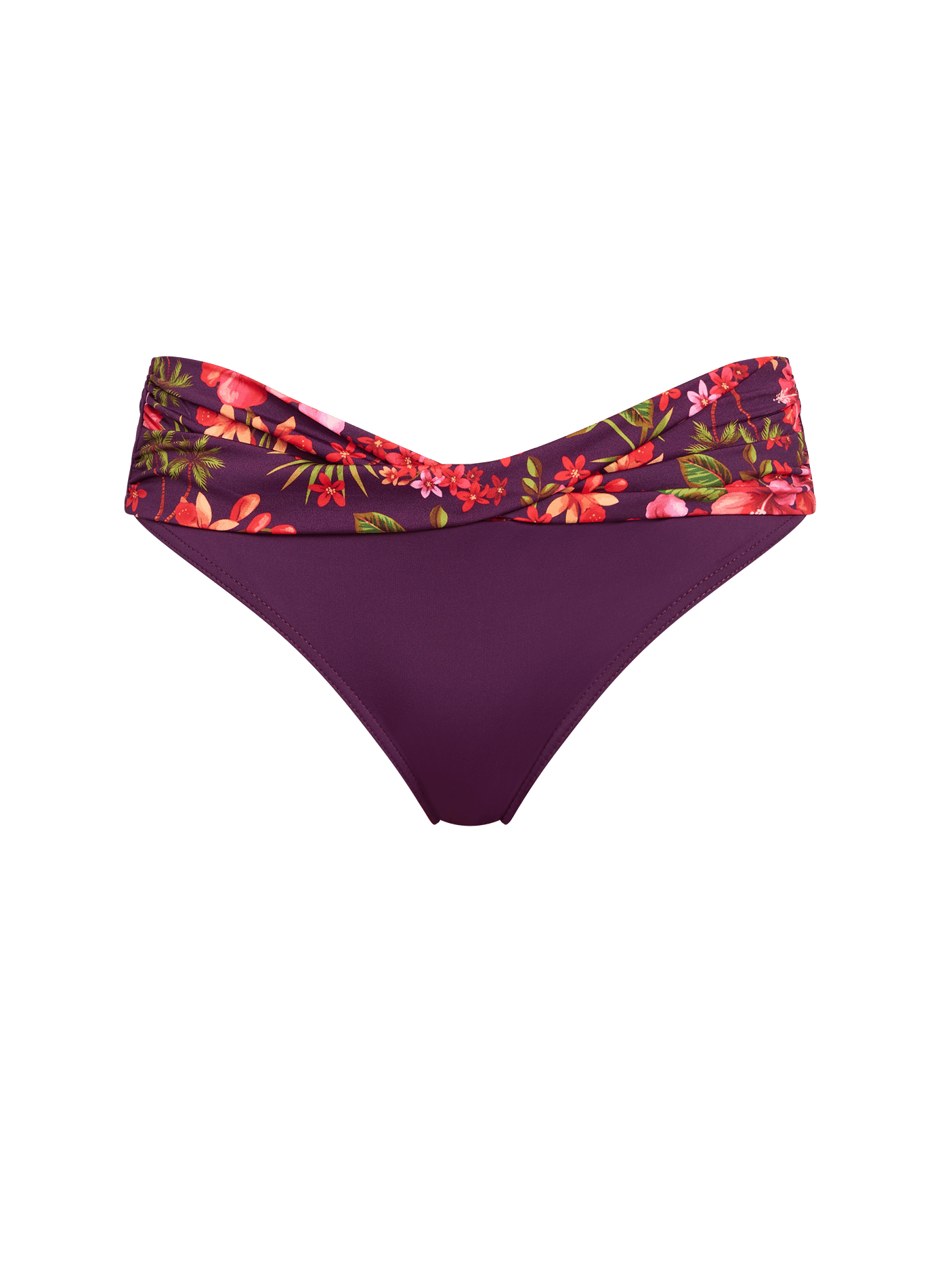 Bas de maillot de bain à fleurs GRAIN DE SABLE Multicolore