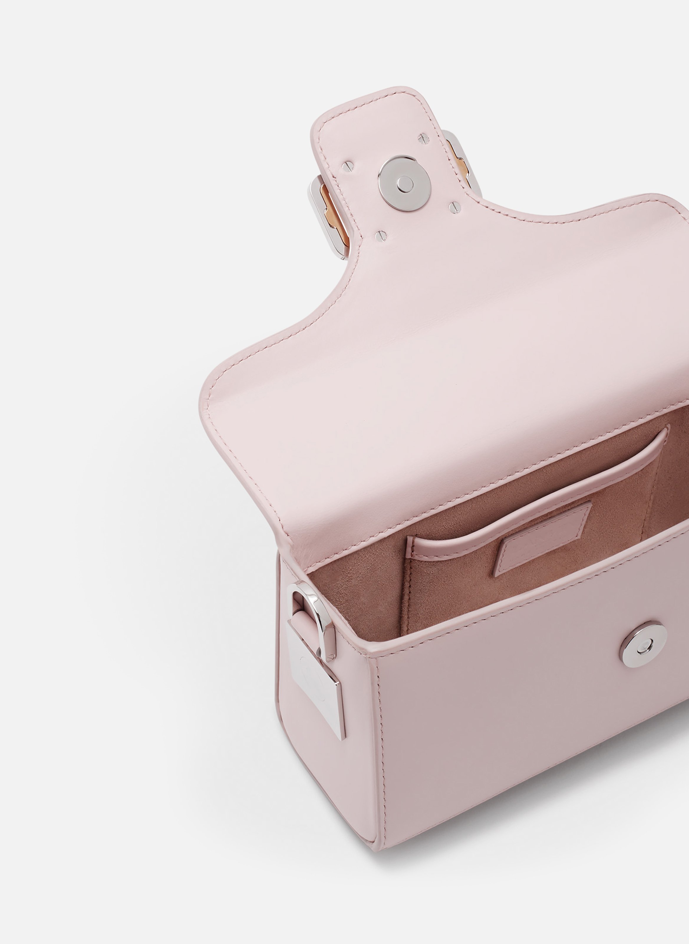 Sac pencil cat nano en cuir LANVIN Rose