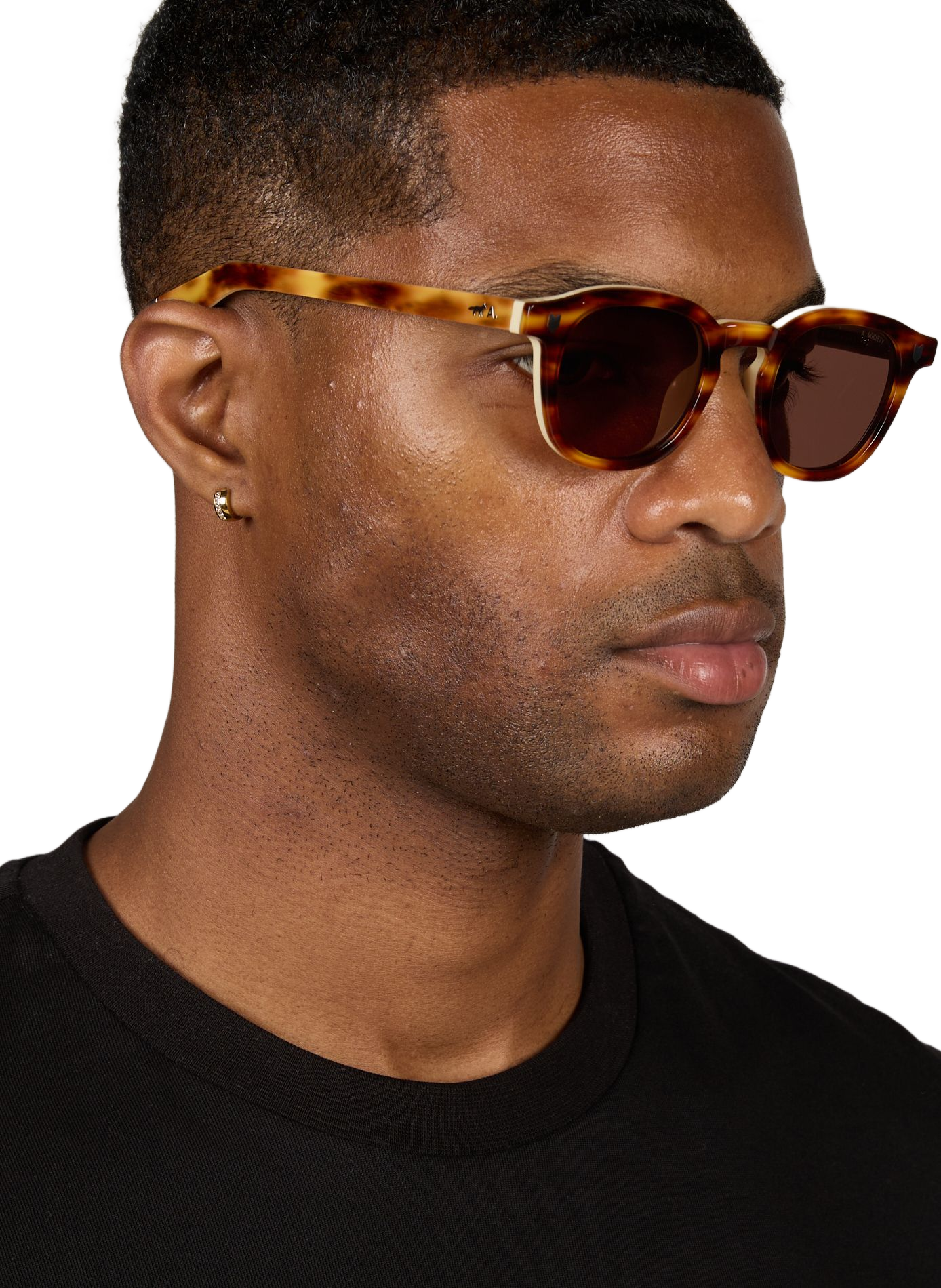 Lunettes de soleil Camille MAISON KITSUNÉ Marron