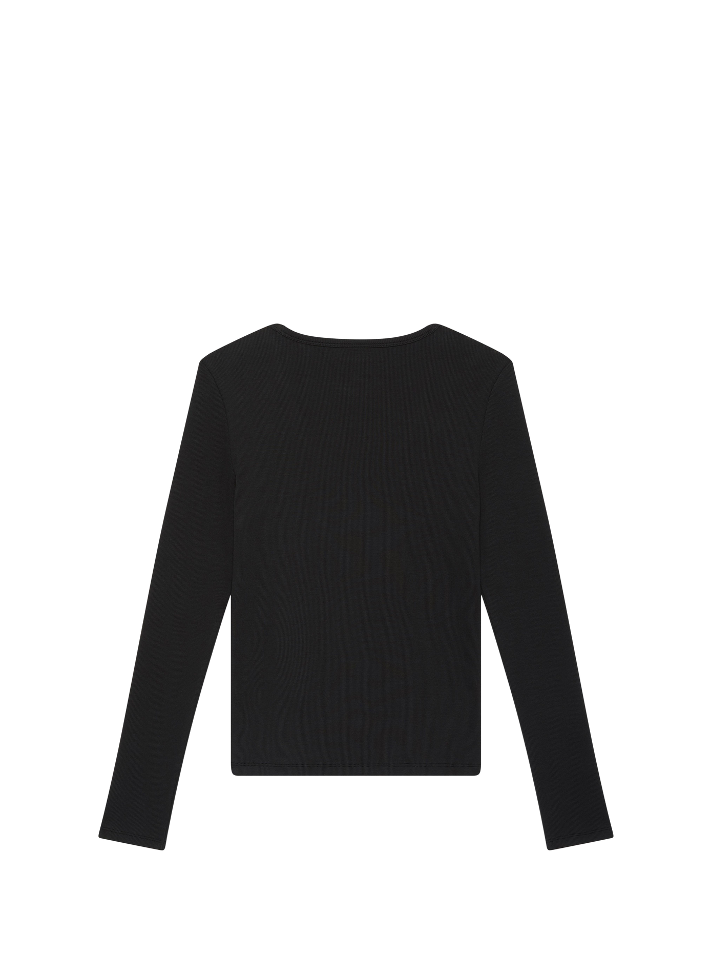 Oberteil mit Logo aus Baumwollmischung CALVIN KLEIN Schwarz