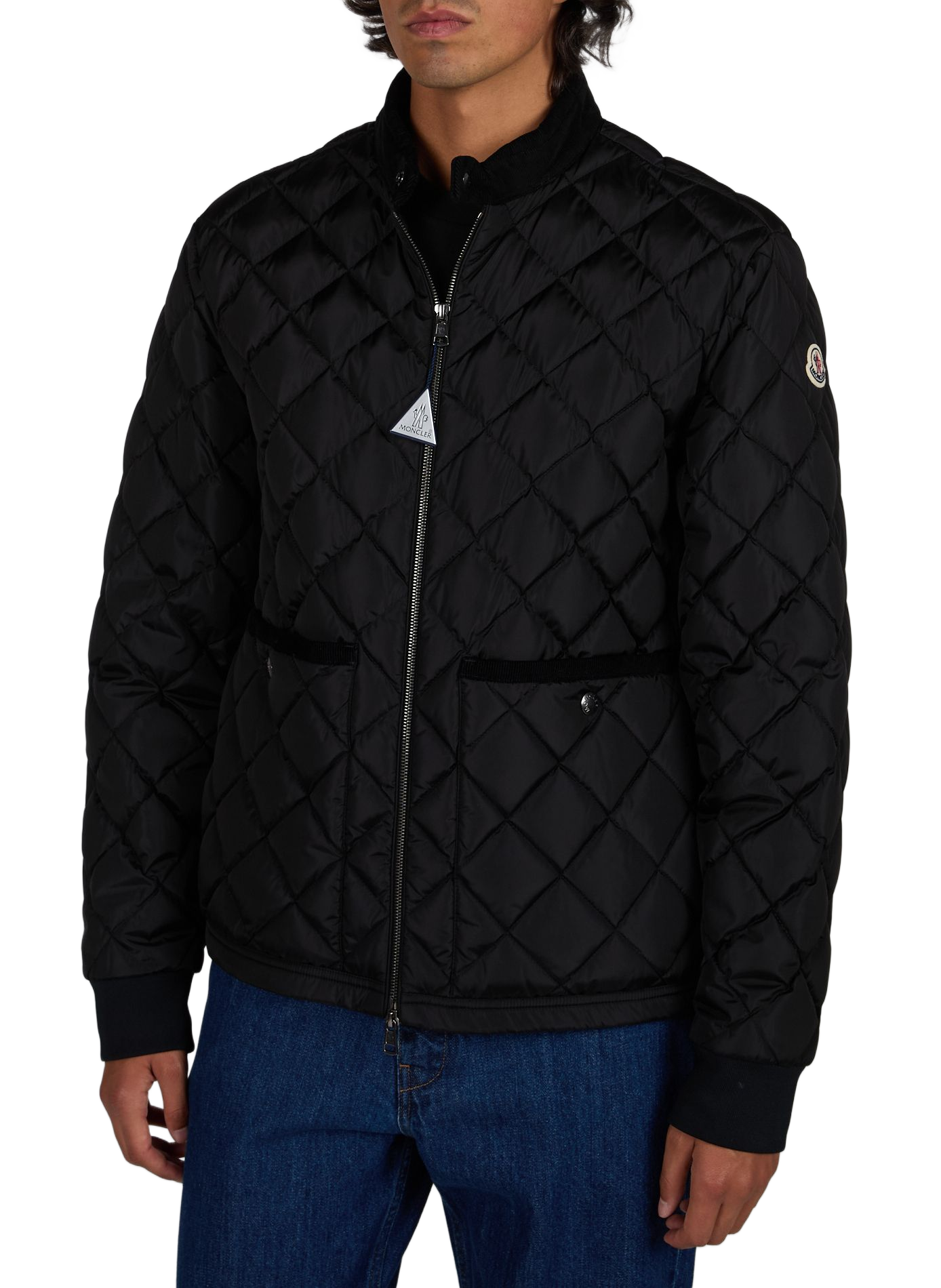 Veste ECLAL zippée matelassée  MONCLER Schwarz