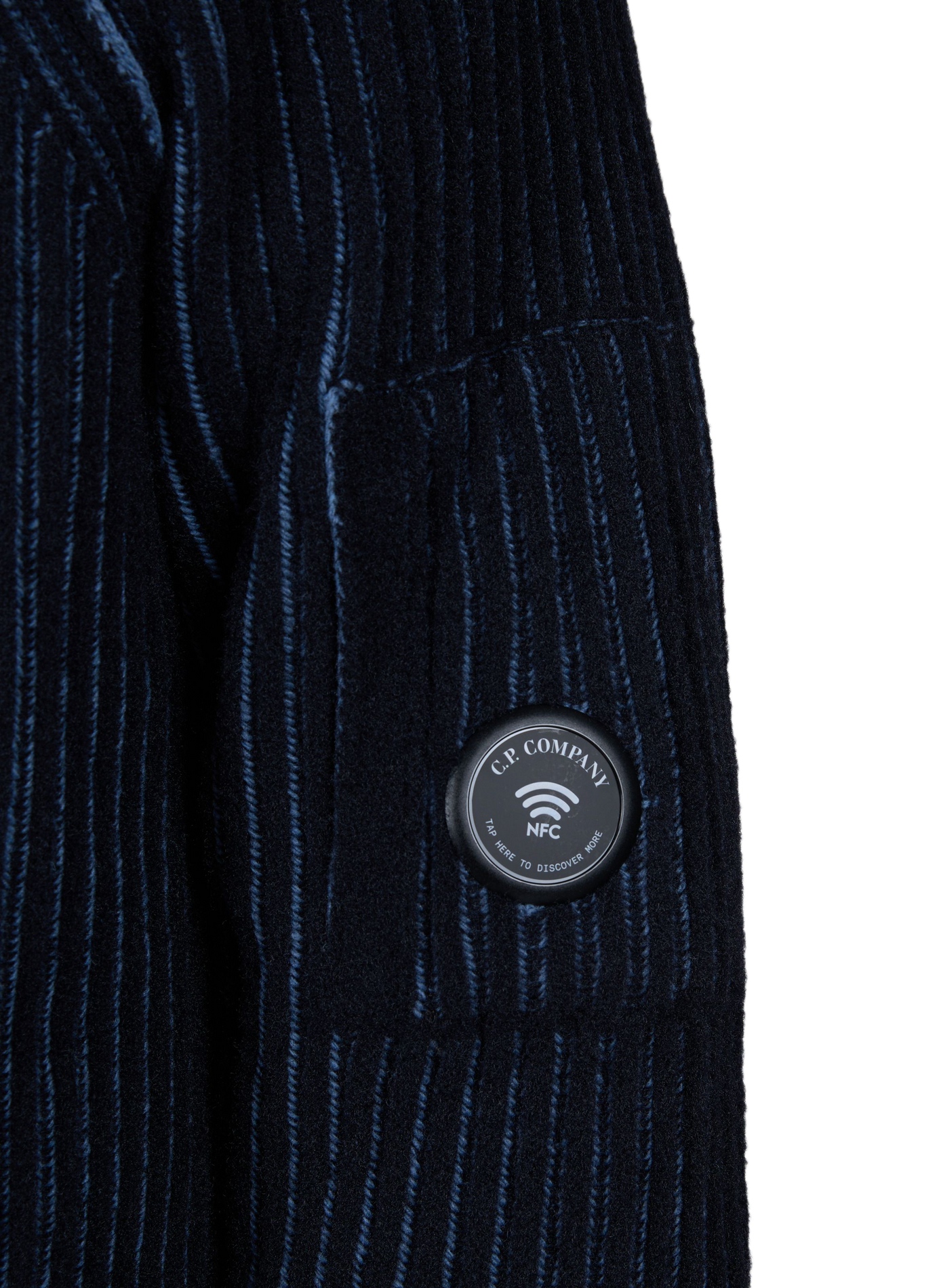 Gerader Rundhalspullover CP COMPANY Blau