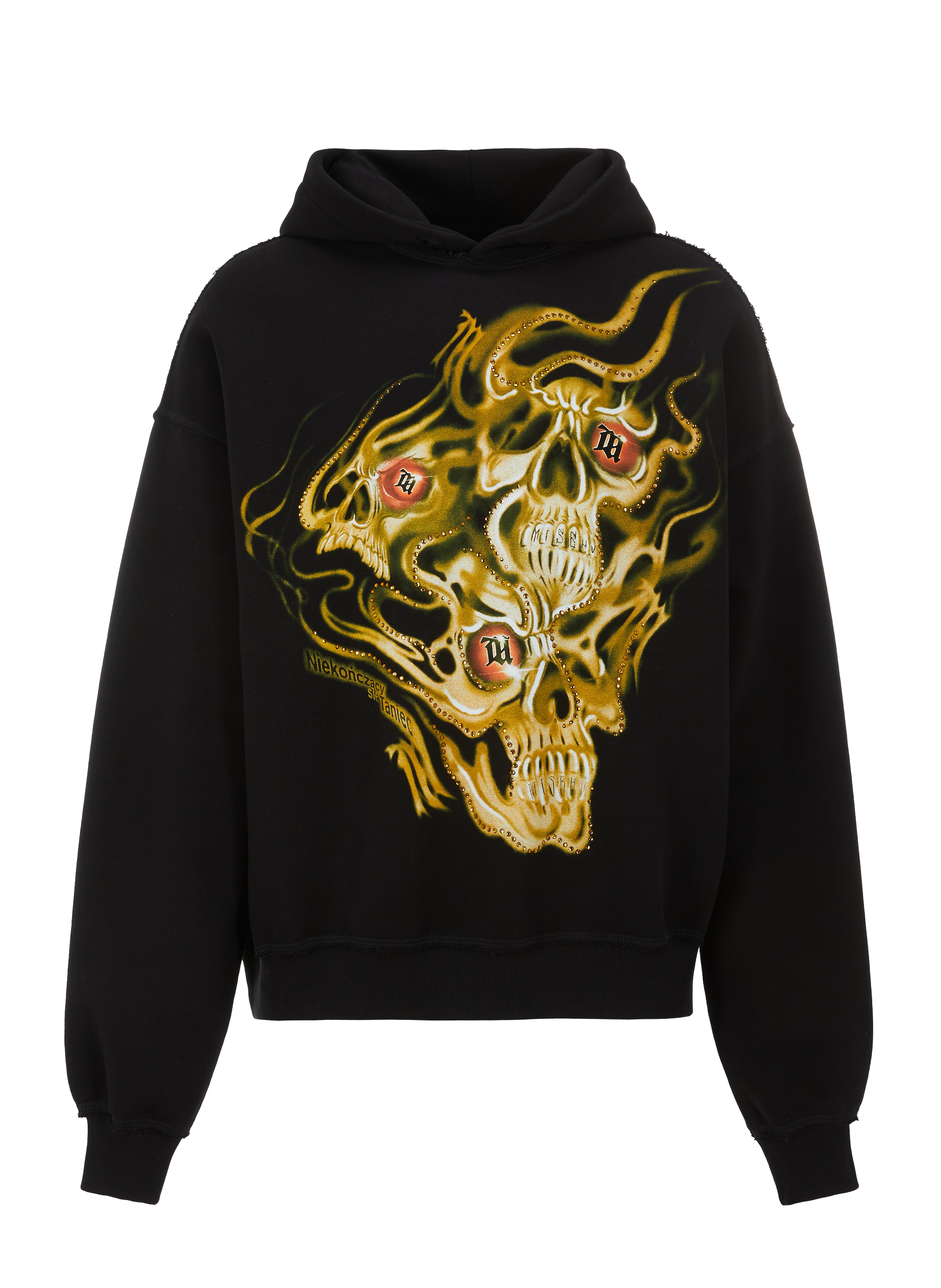 Hoodie Drums of Death en coton mélangé