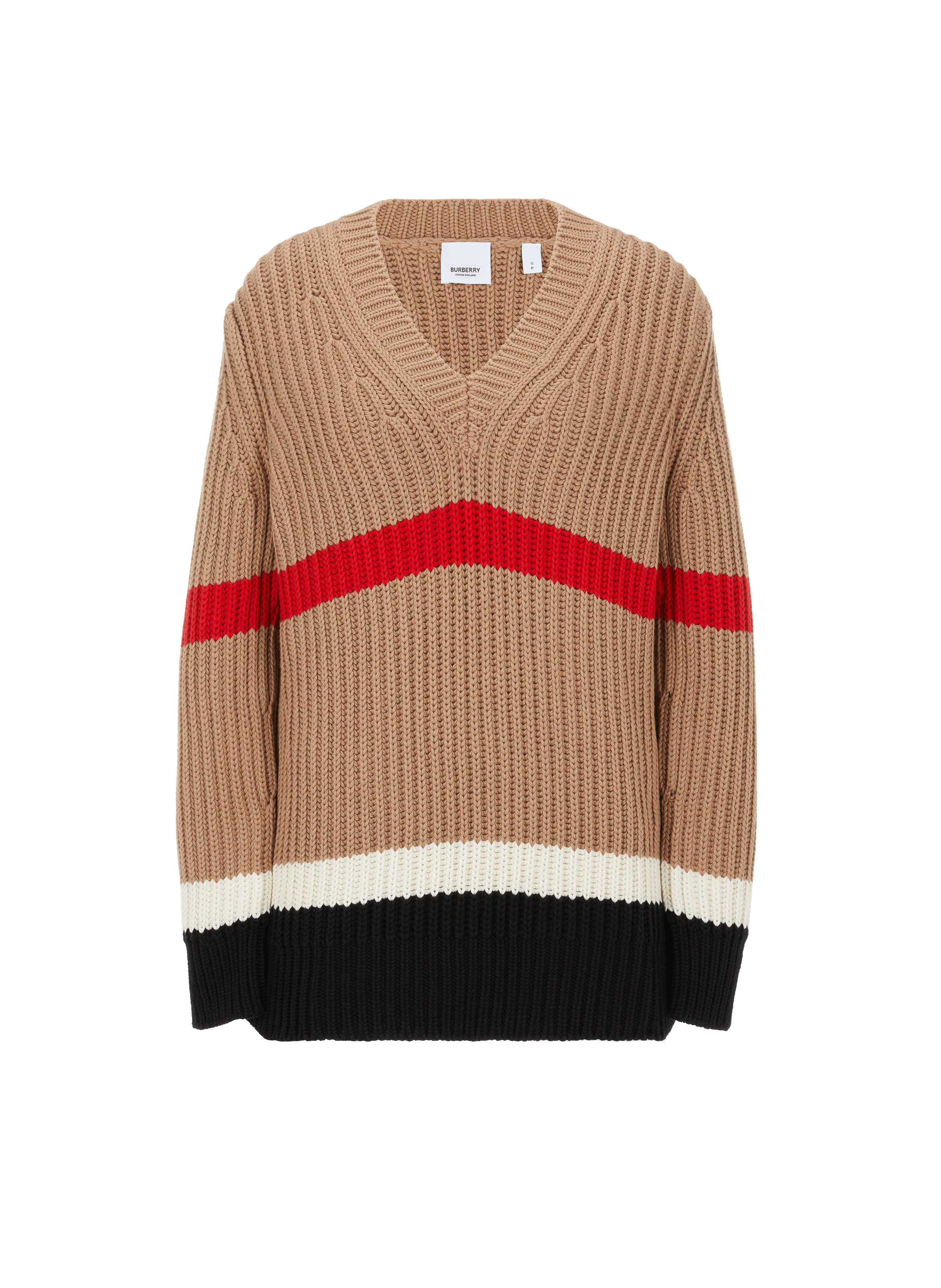 Pull oversize en coton et cachemire