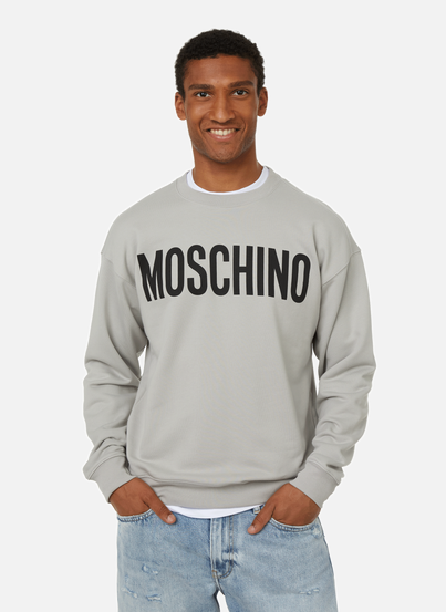Cotton logo sweatshirt MOSCHINO