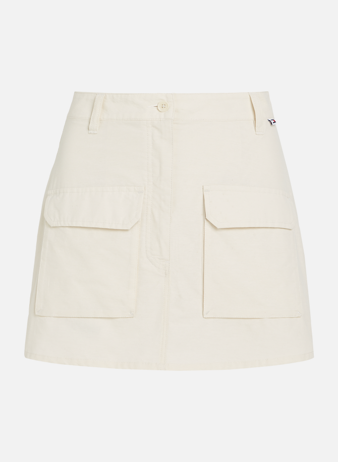 TOMMY HILFIGER cotton cargo skirt