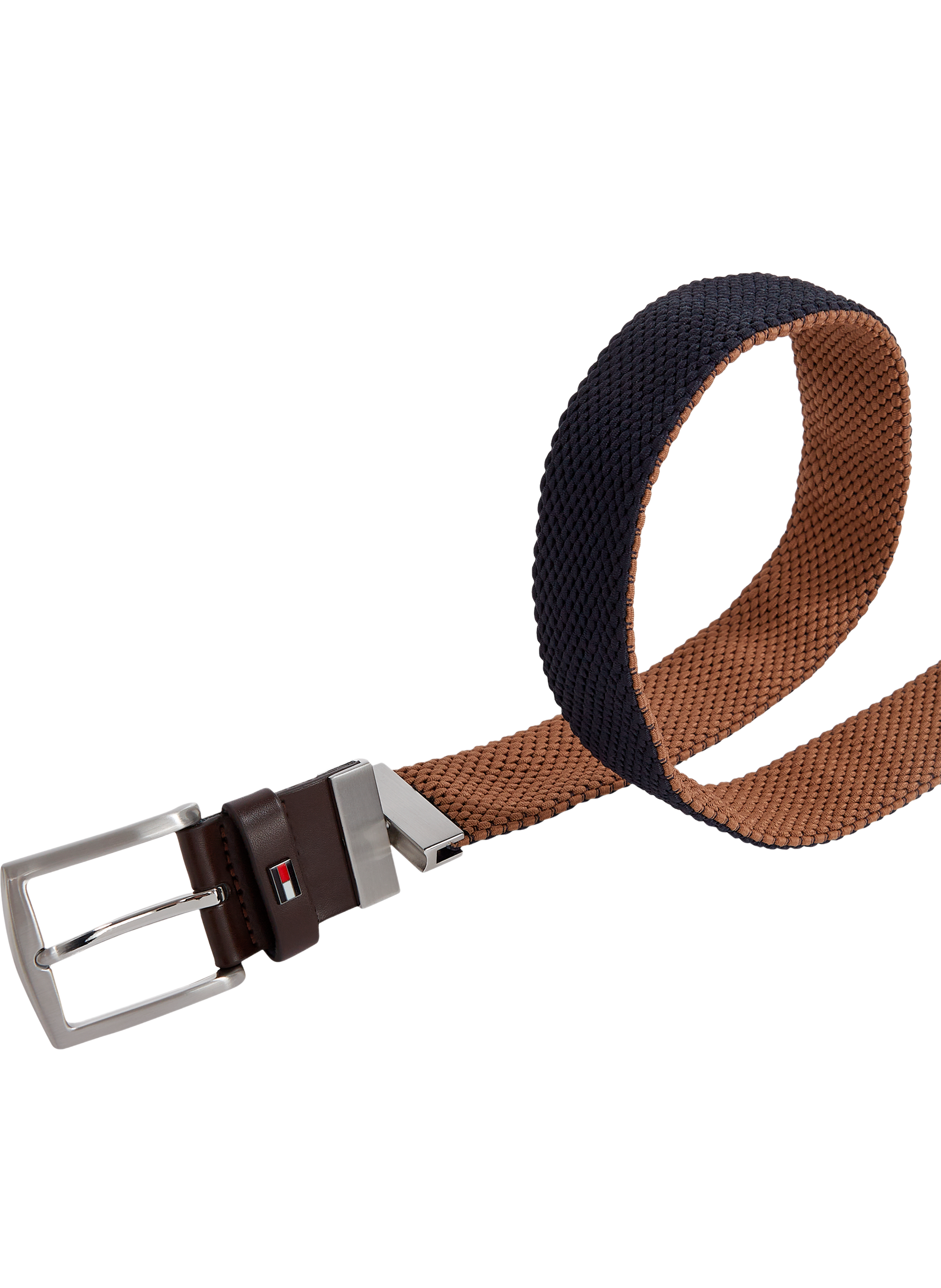 Ceinture à logo TOMMY HILFIGER Marron