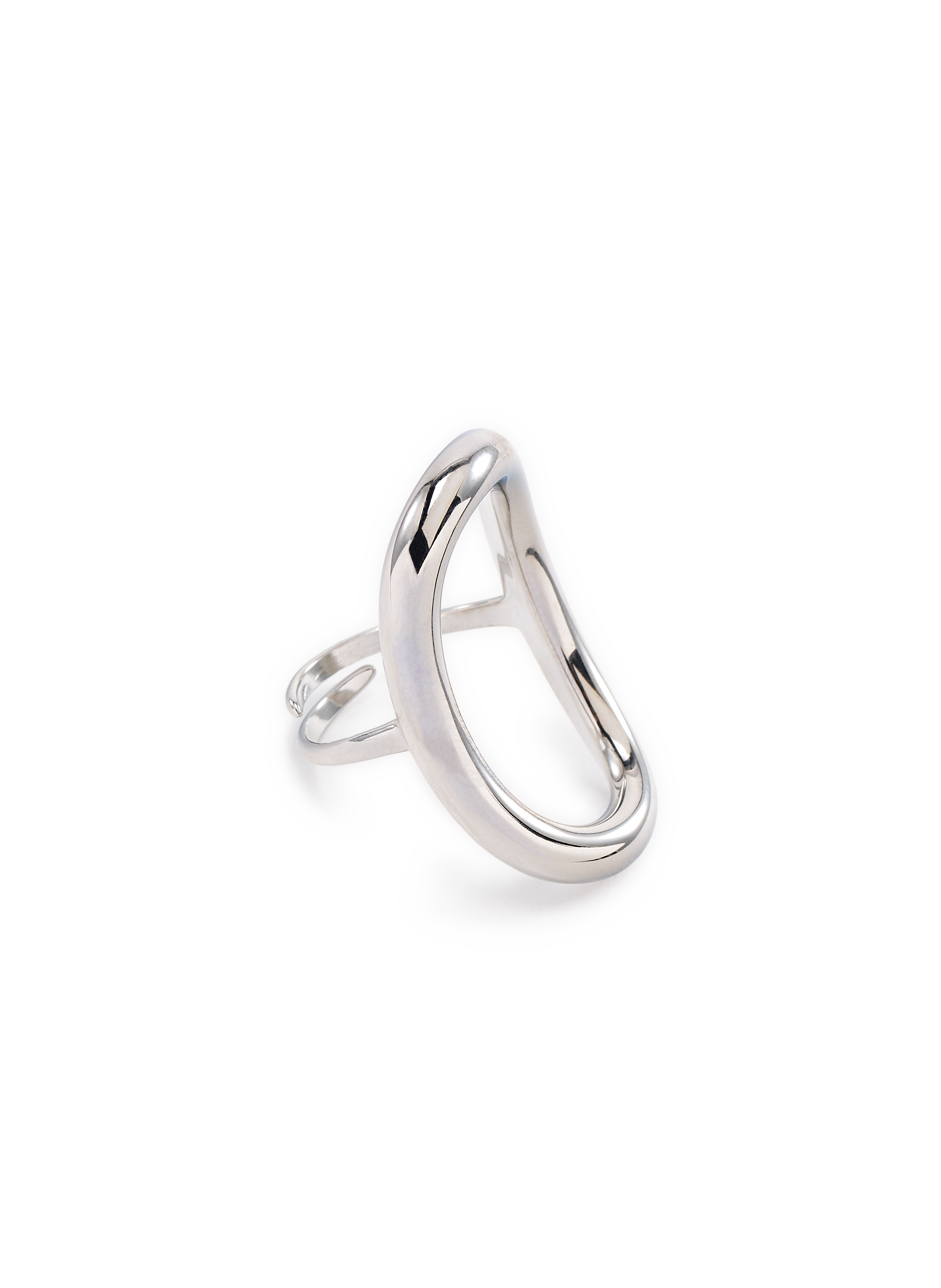 Bague ajustable  AU PRINTEMPS PARIS Argent