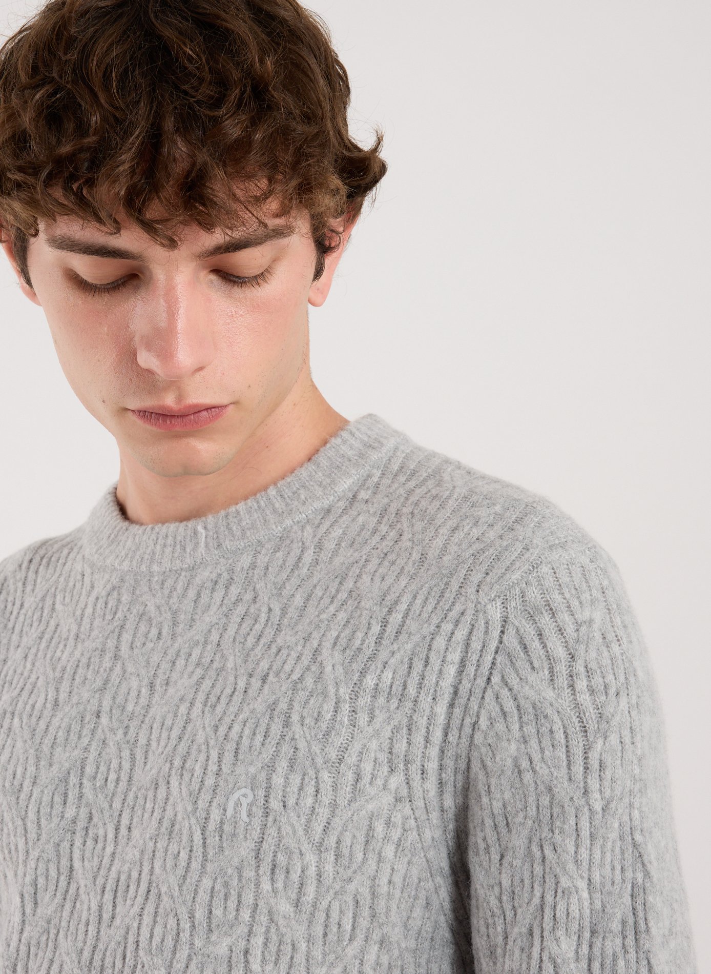 Wool blend Jumper REPLAY Grey