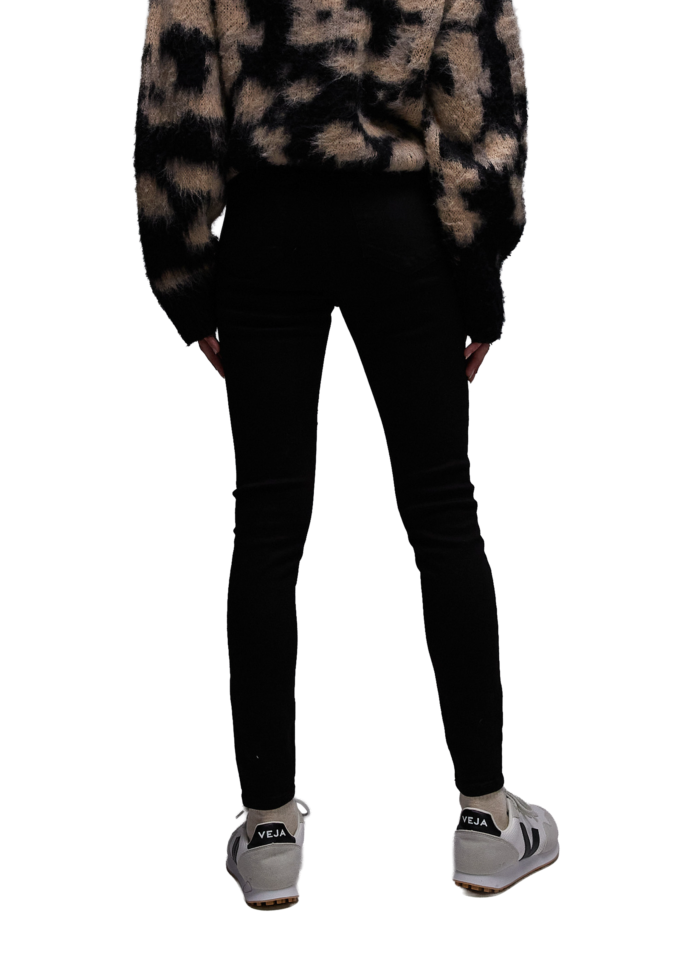 Cotton-blend slim-fit jeans TOPSHOP Blue