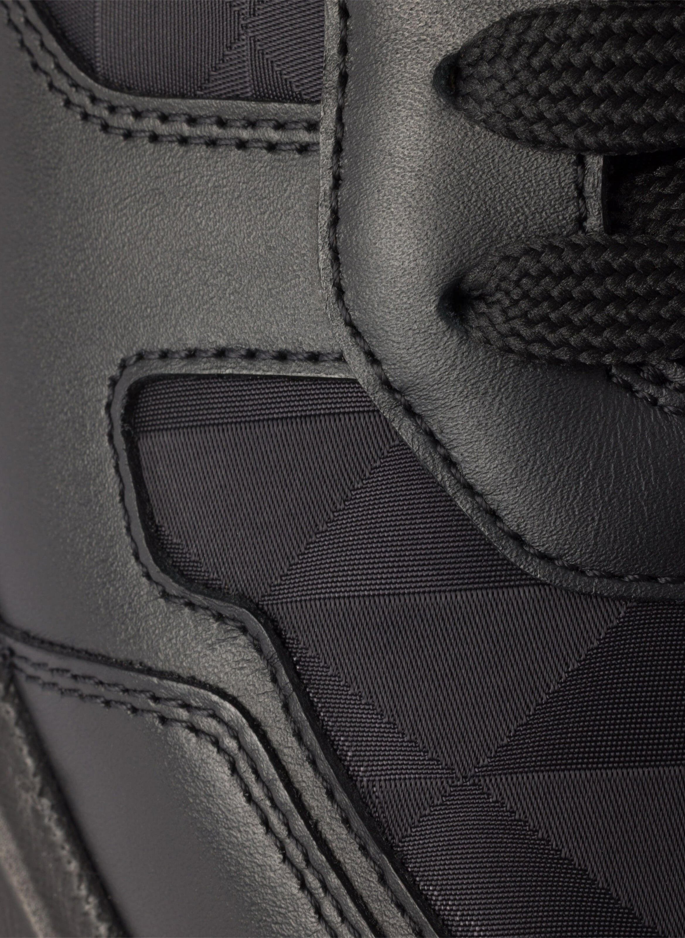 Baskets prax 2.0 en cuir et re-nylon PRADA Noir