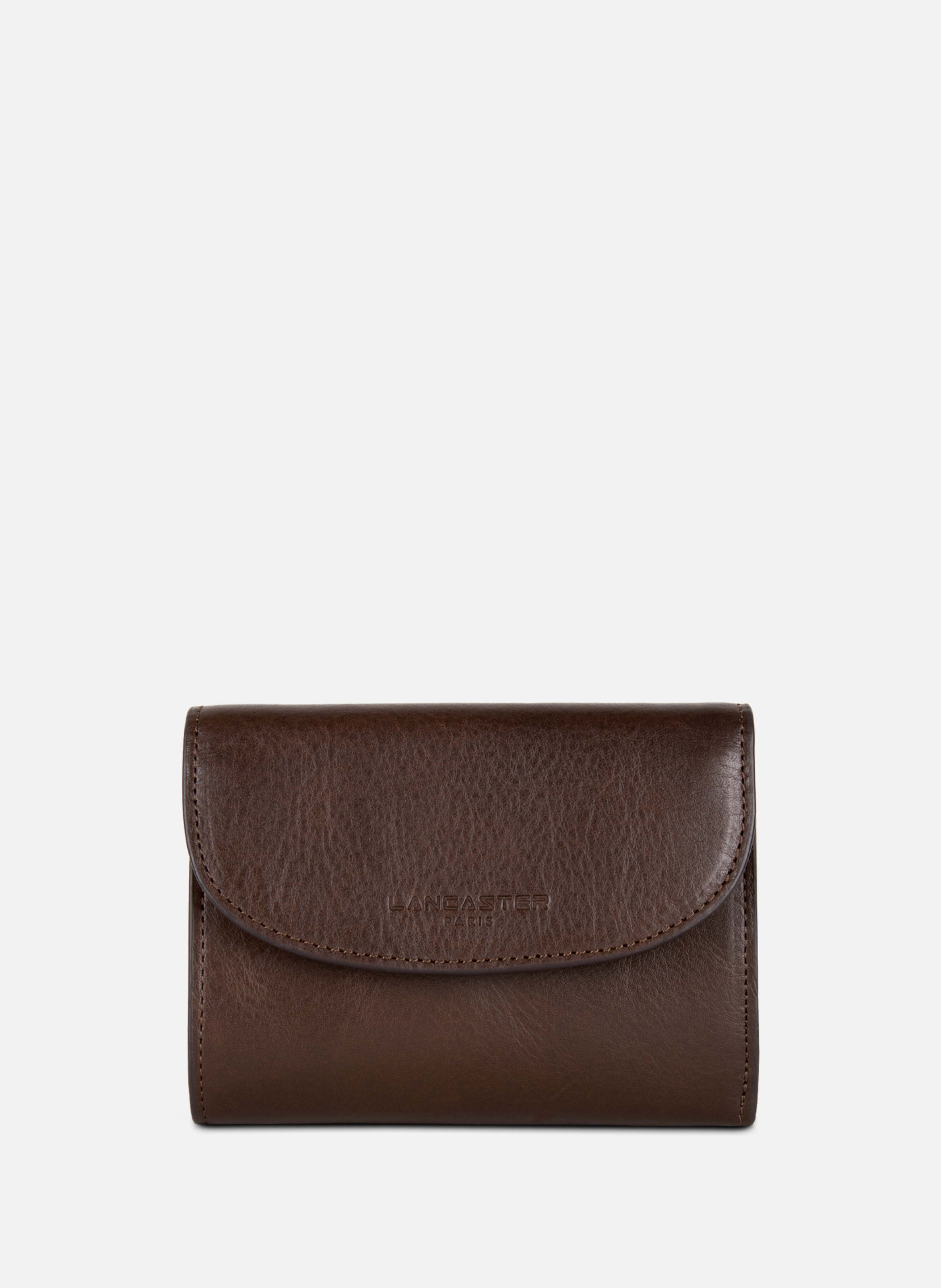 LANCASTER Back to back wallet - Légende Brown
