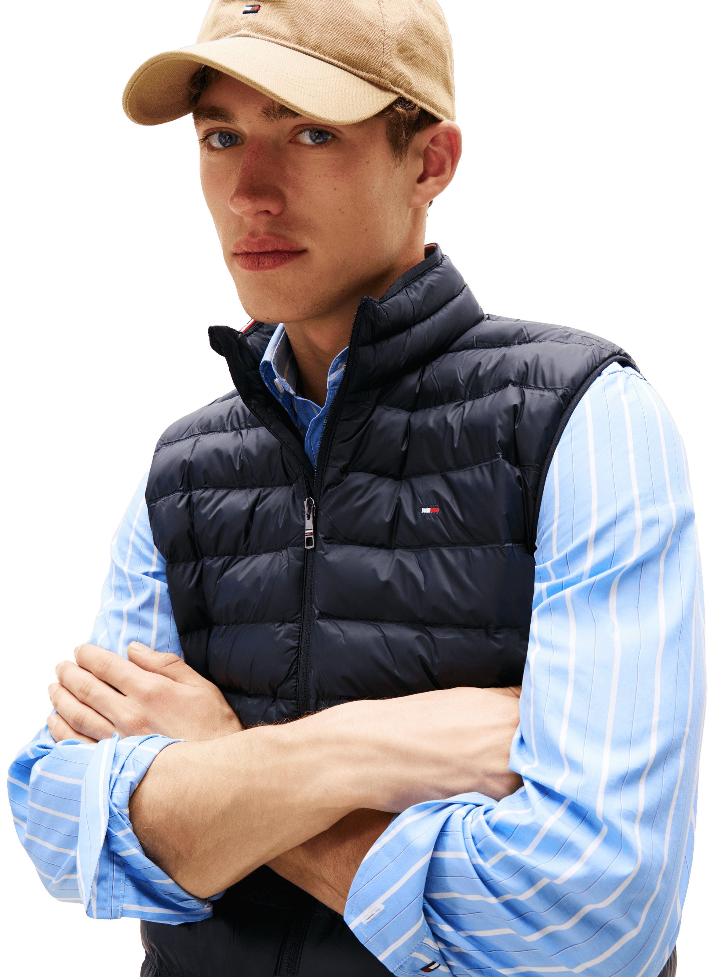 Nylon gilet TOMMY HILFIGER Blue