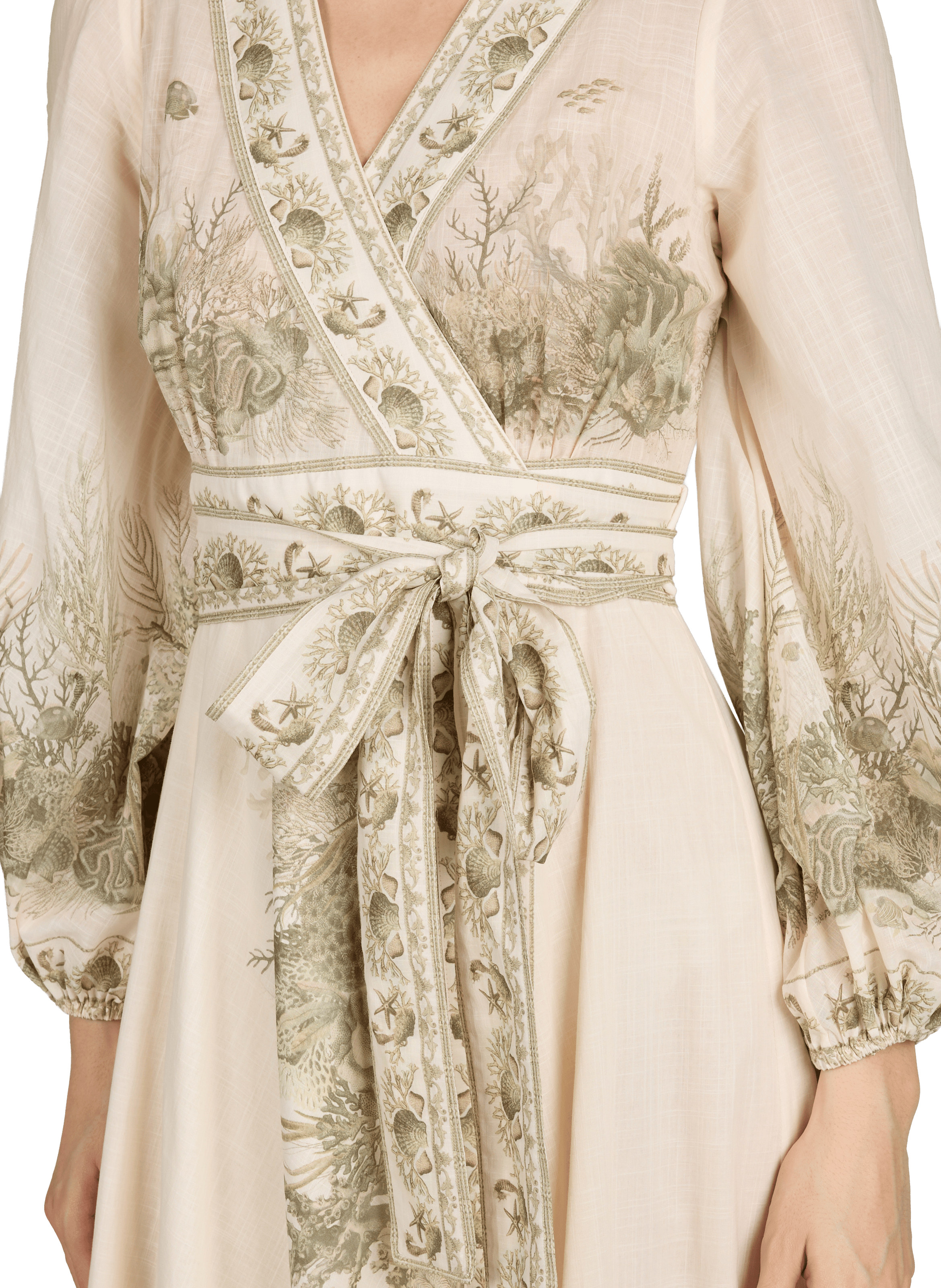 Printed cotton maxi dress ZIMMERMANN Multicolour