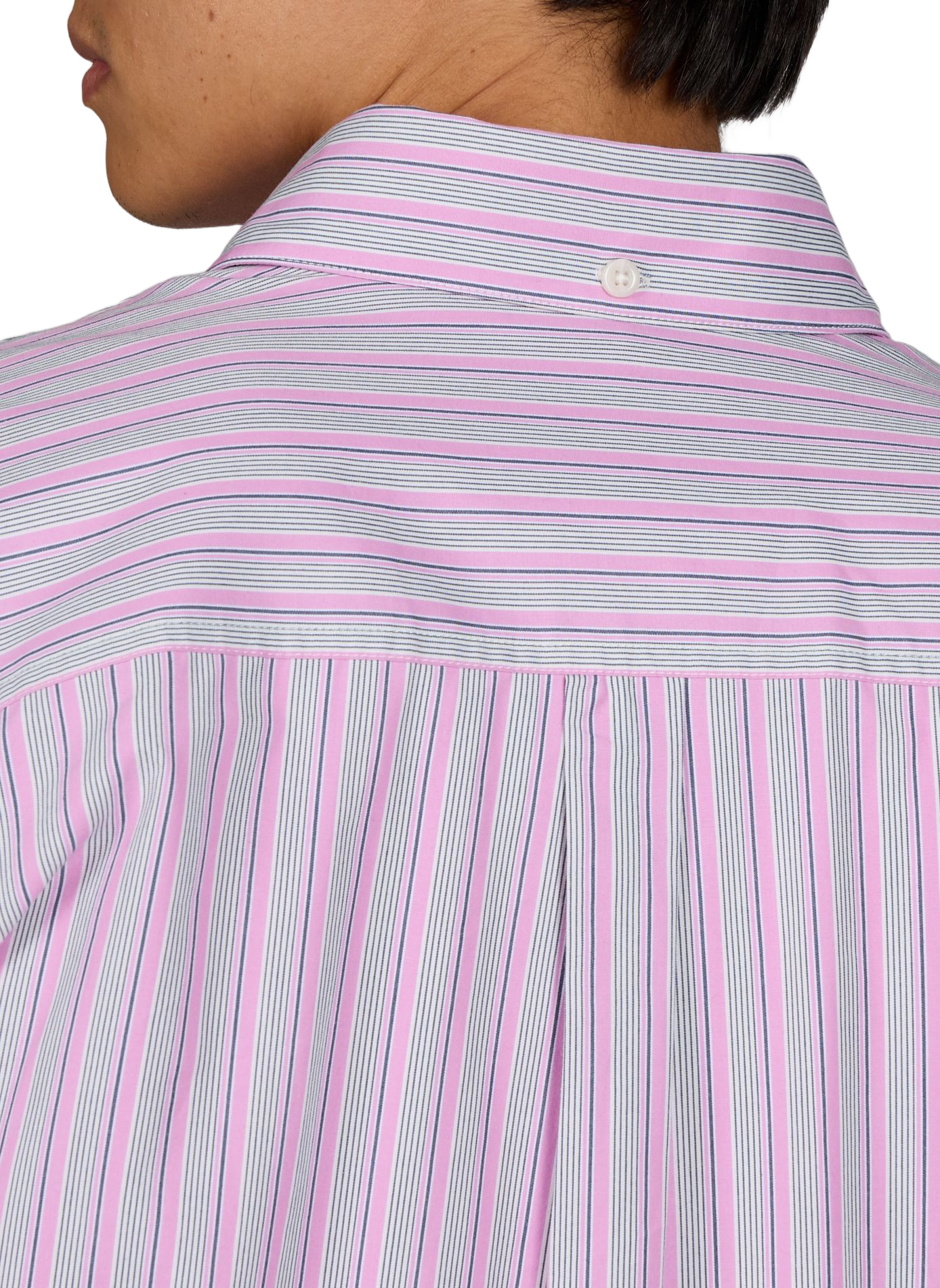 Chemise à rayures en coton LES DEUX Rose