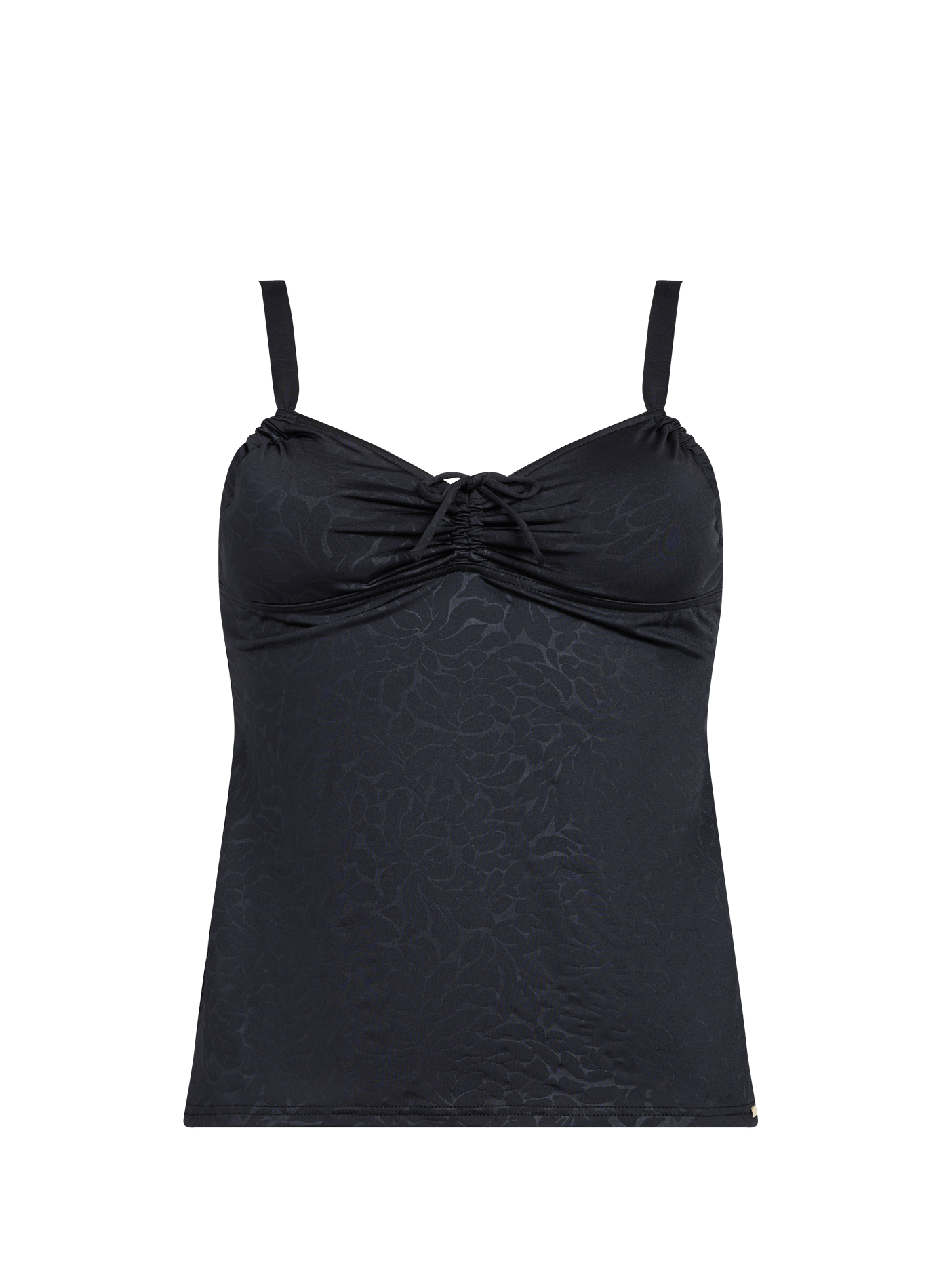 Tankini à fleurs GRAIN DE SABLE Noir
