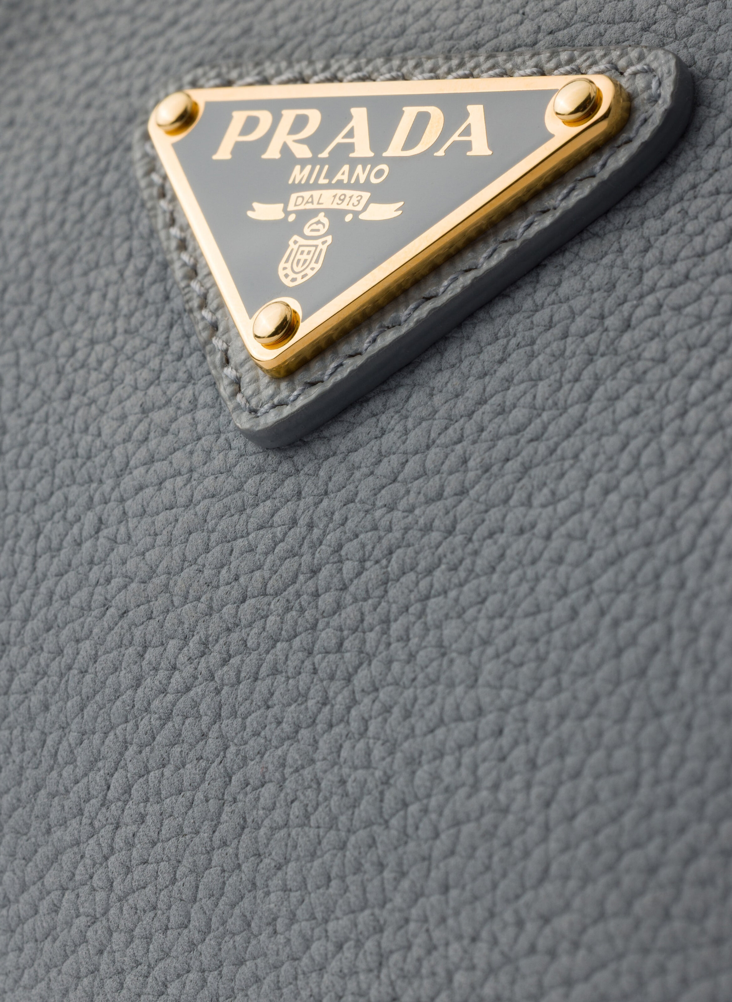 Mini sac prada re-edition 2005 en cuir nubuck et s PRADA Bleu