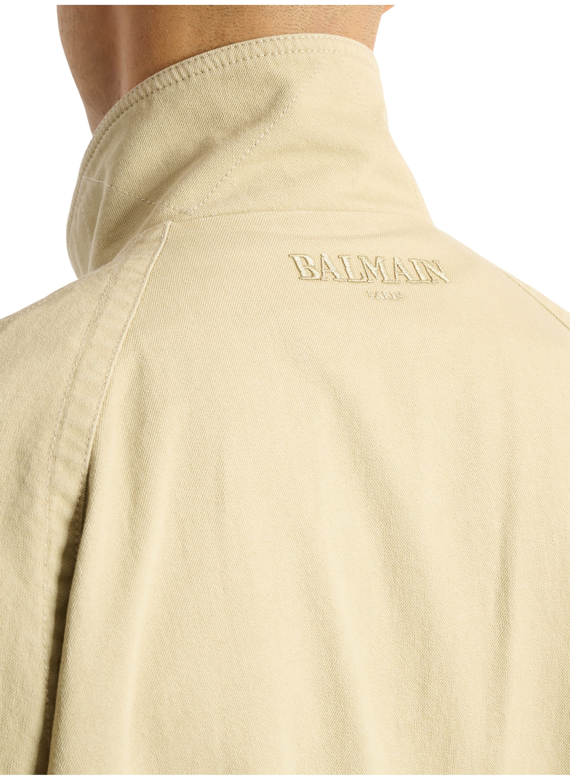 Bomber balmain vintage en coton BALMAIN Beige