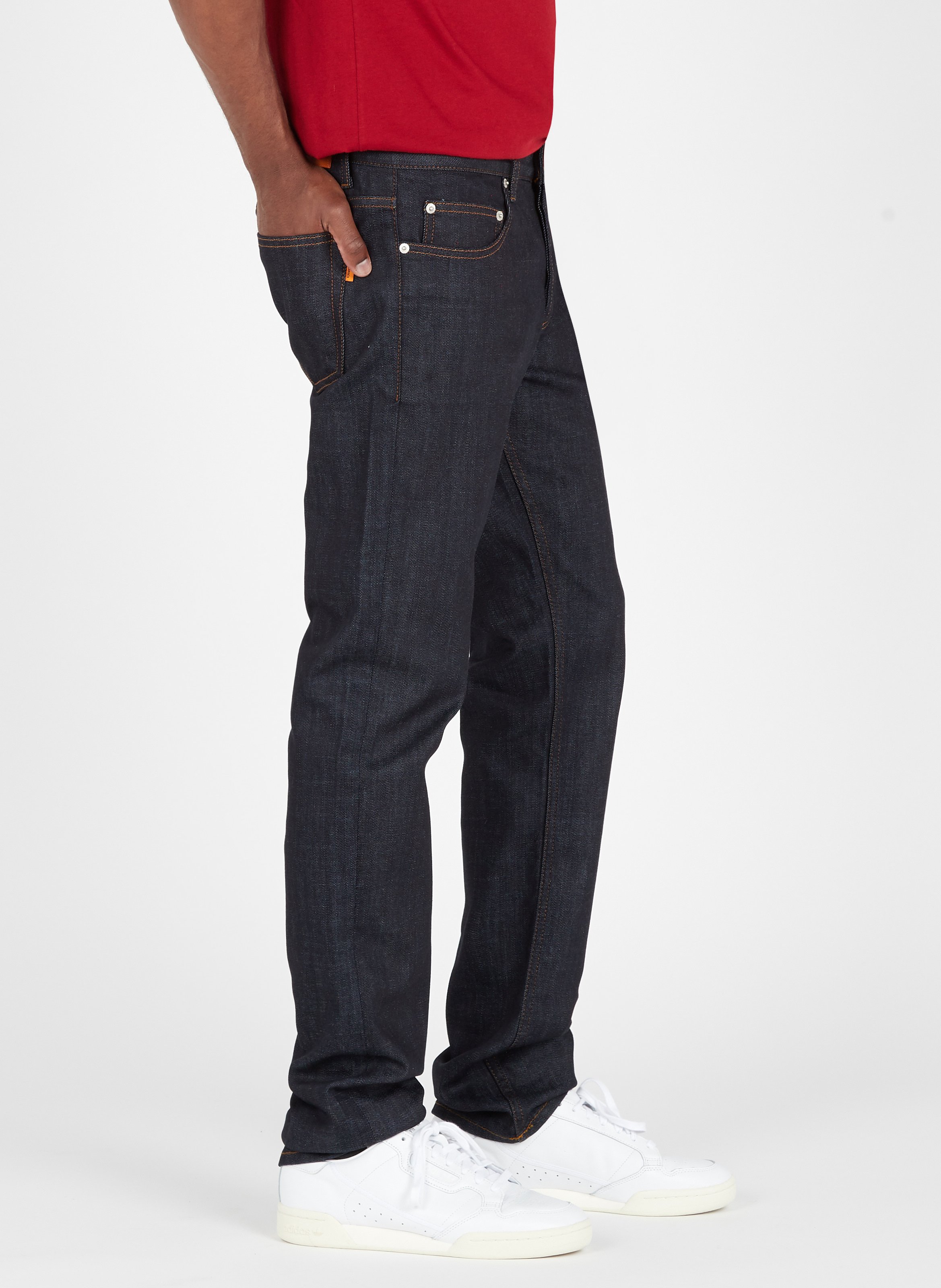 Jean slim en coton mélangé SANDRO Bleu