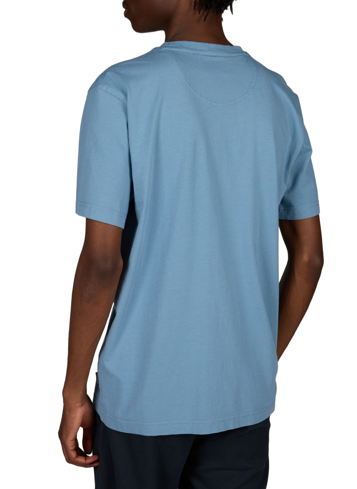 T-shirt à logo imprimé en coton PIERRE CARDIN Bleu