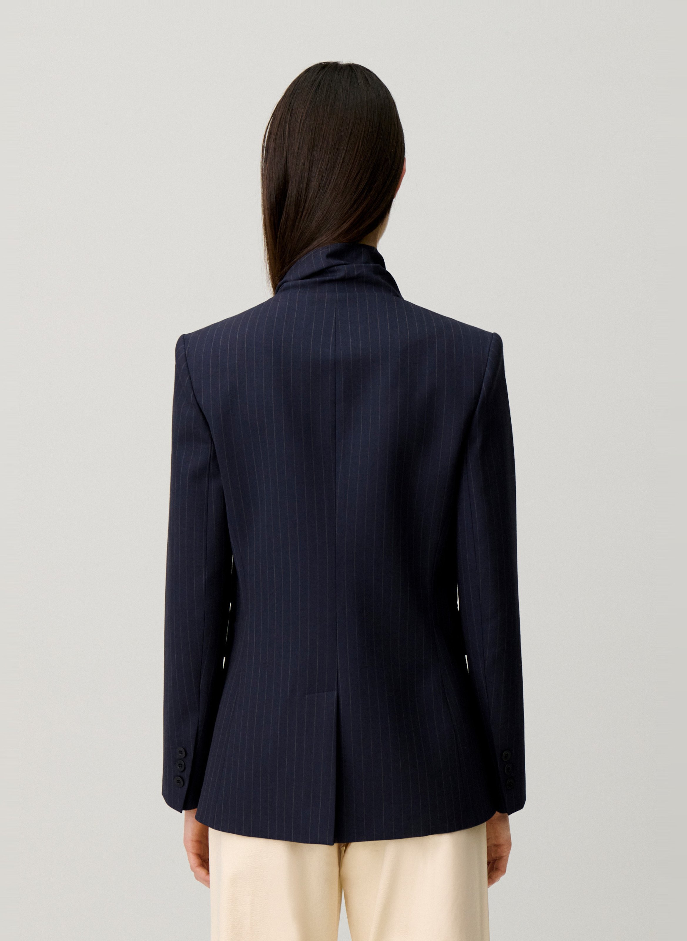 Veste de tailleur en laine mélangée CLAUDIE PIERLOT Multicolore