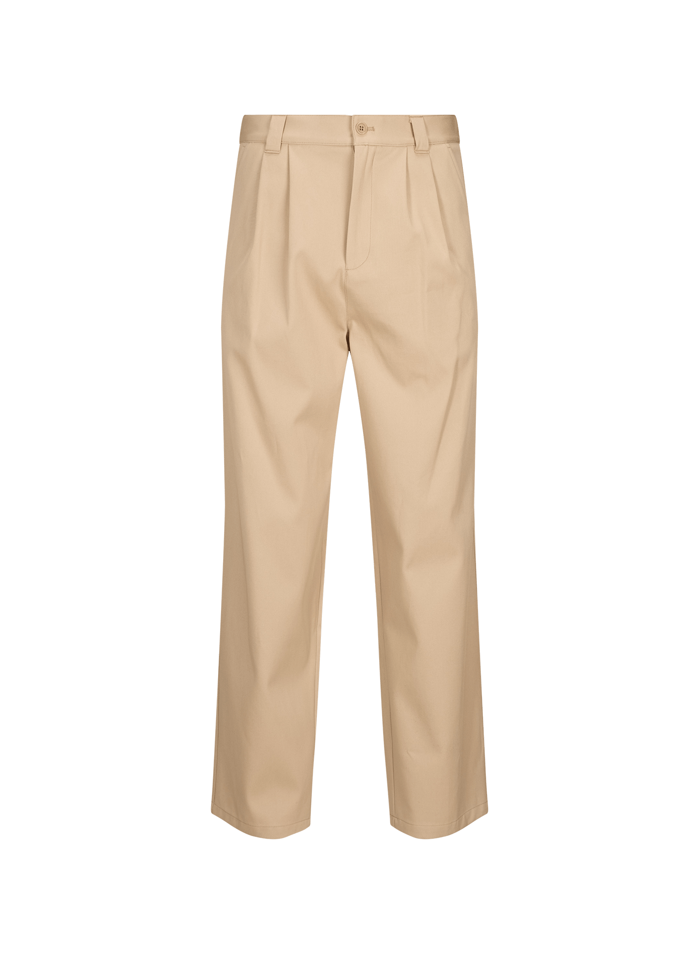 Gerade geschnittene Hose Ricky aus Baumwolle A.P.C. Beige