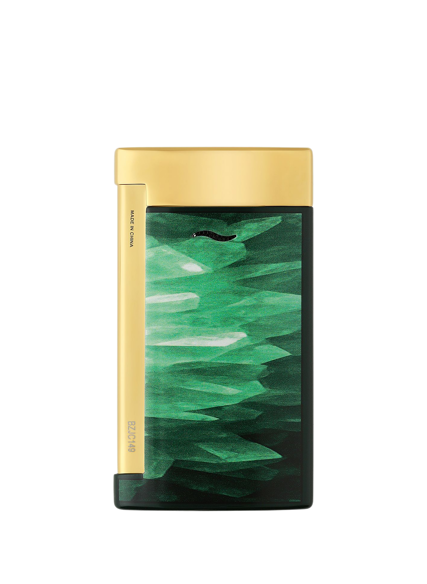 Accendino slim 7 laccato Geode S.T. DUPONT Verde